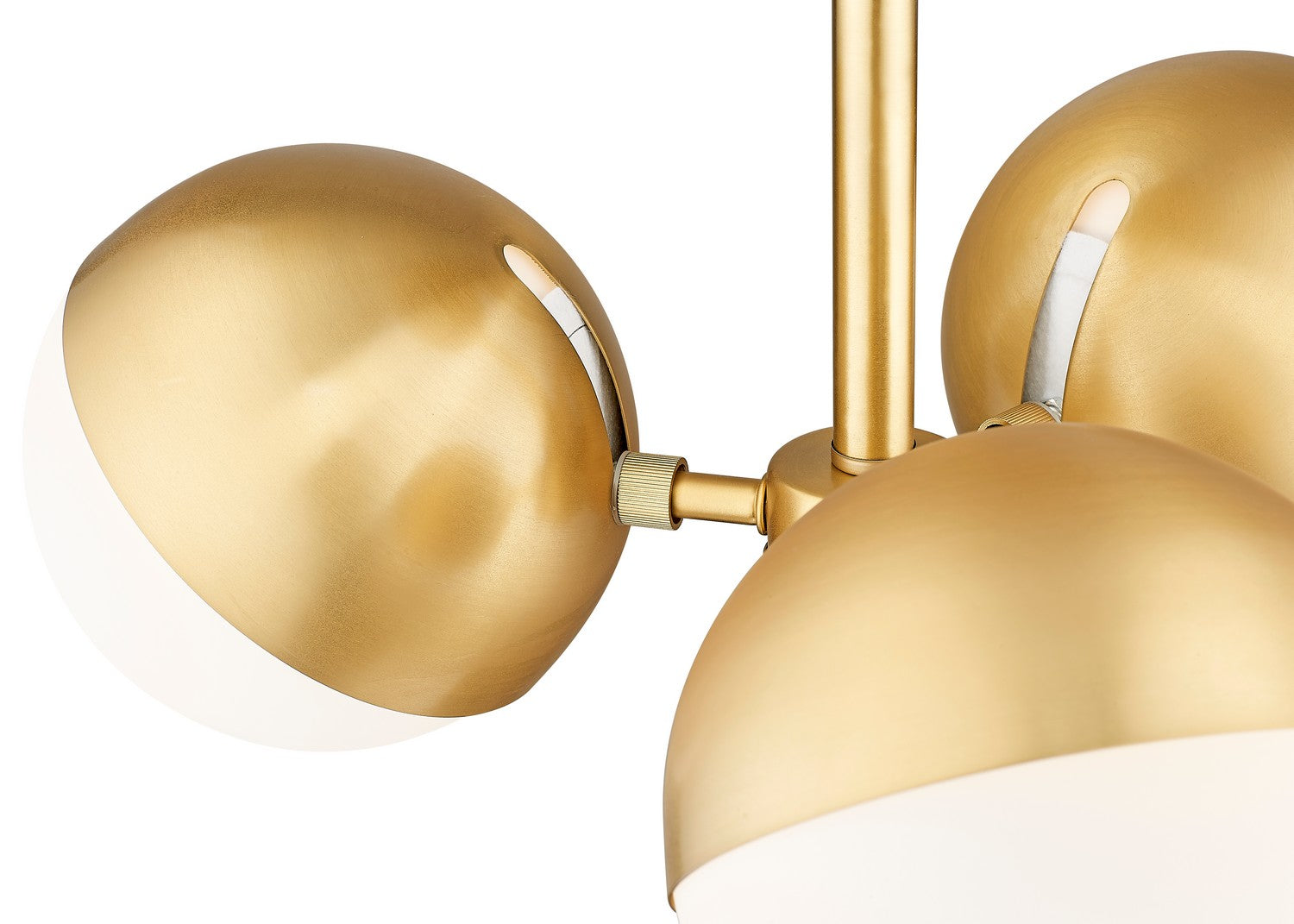 Z-Lite - 7517-3SF-MGLD - Three Light Semi Flush Mount - Realm Sphere - Modern Gold