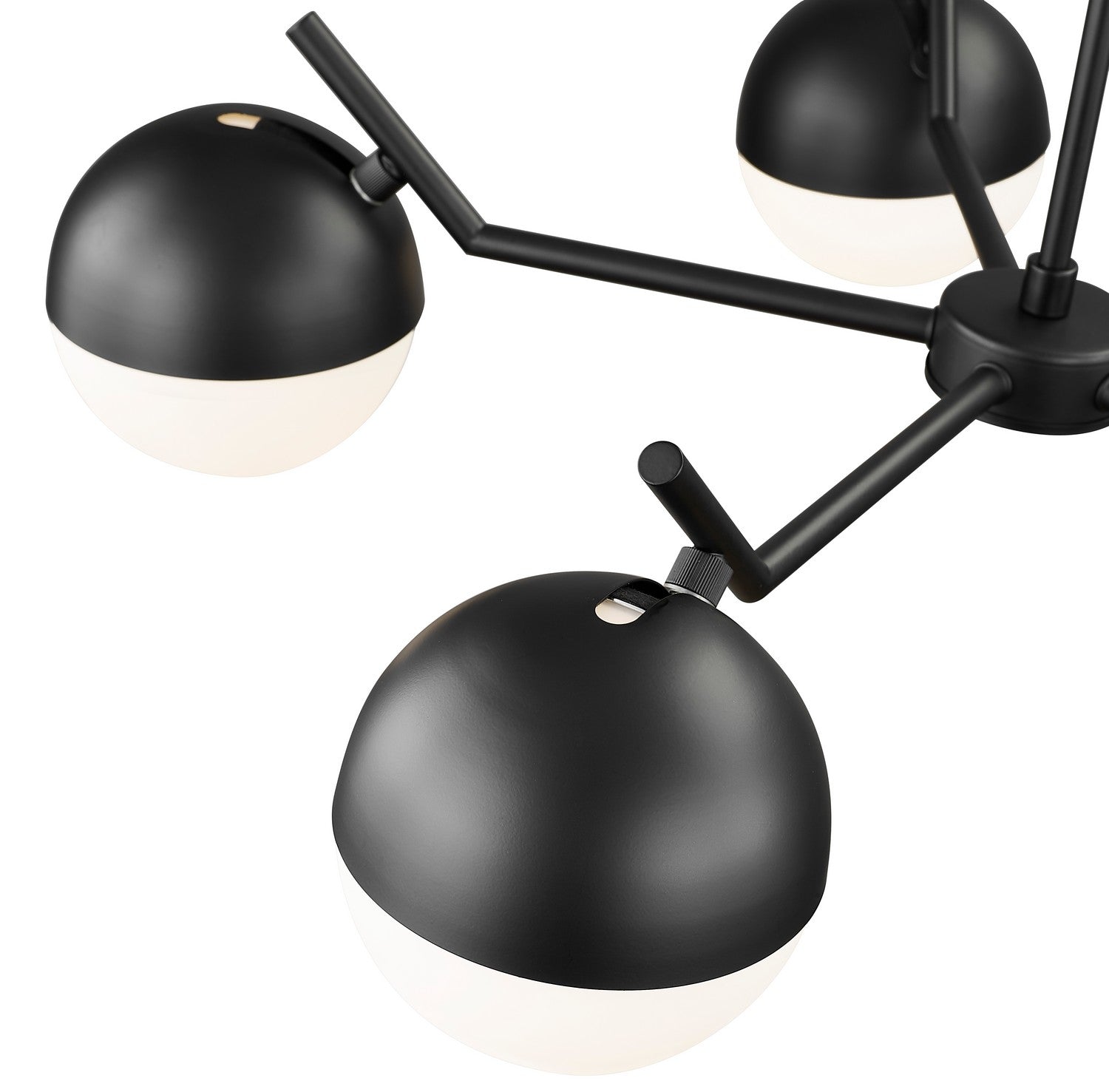 Z-Lite - 7517-5MB - Five Light Chandelier - Realm Sphere - Matte Black