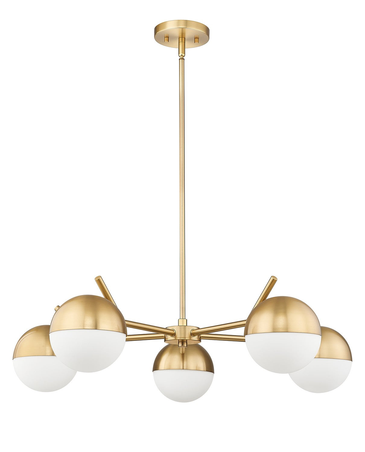 Z-Lite - 7517-5MGLD - Five Light Chandelier - Realm Sphere - Modern Gold