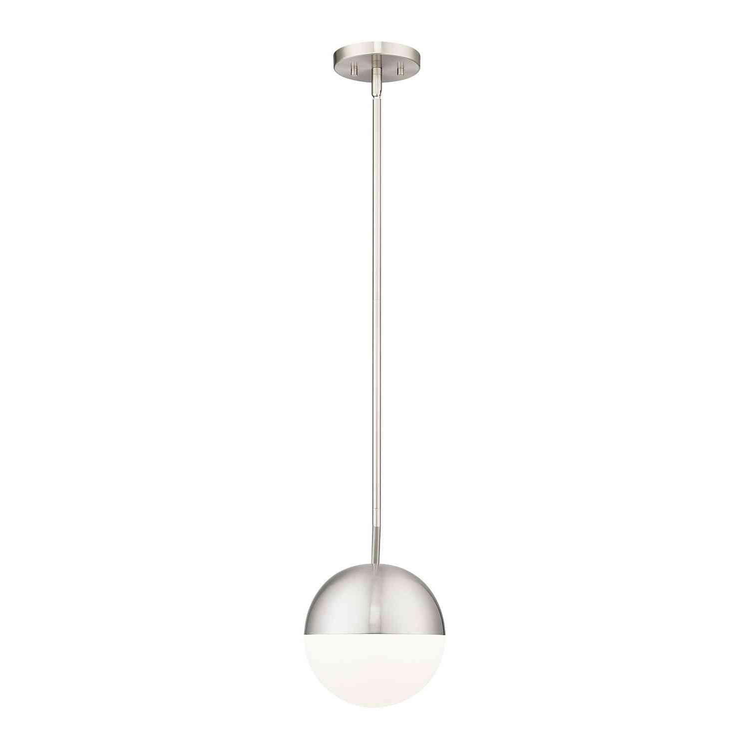 Z-Lite - 7517P11-BN - One Light Pendant - Realm Sphere - Brushed Nickel