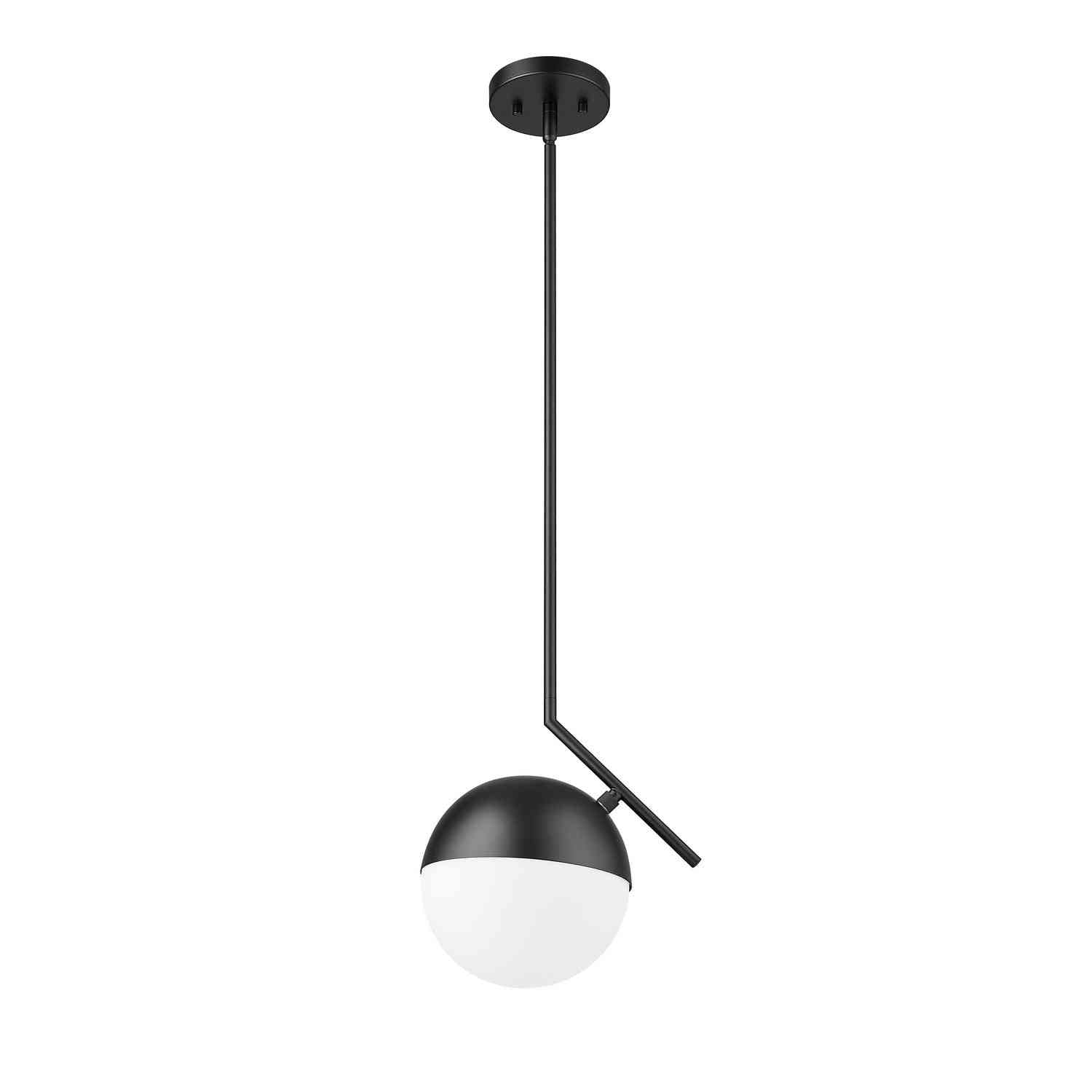 Z-Lite - 7517P11-MB - One Light Pendant - Realm Sphere - Matte Black