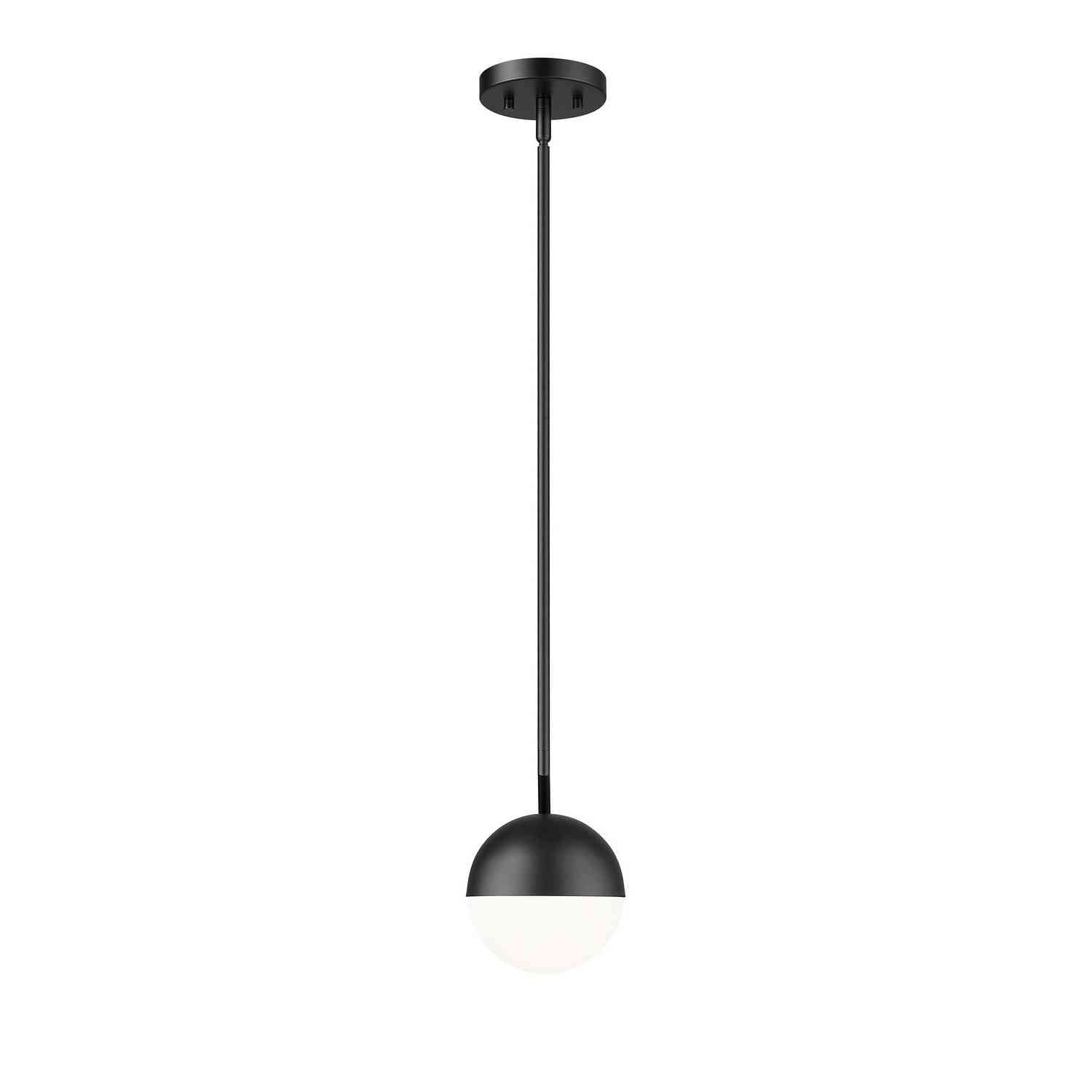 Z-Lite - 7517P7-MB - One Light Pendant - Realm Sphere - Matte Black