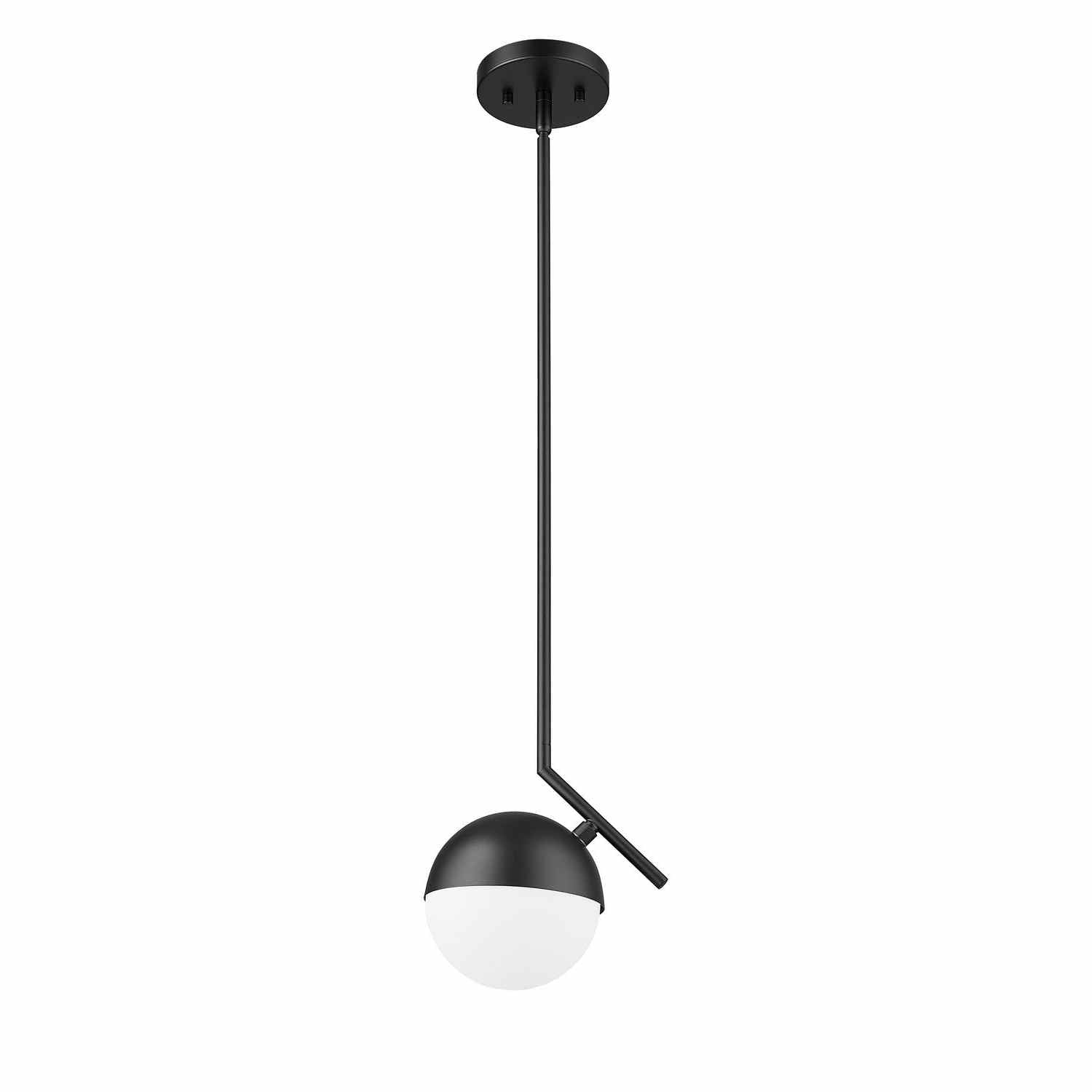 Z-Lite - 7517P7-MB - One Light Pendant - Realm Sphere - Matte Black