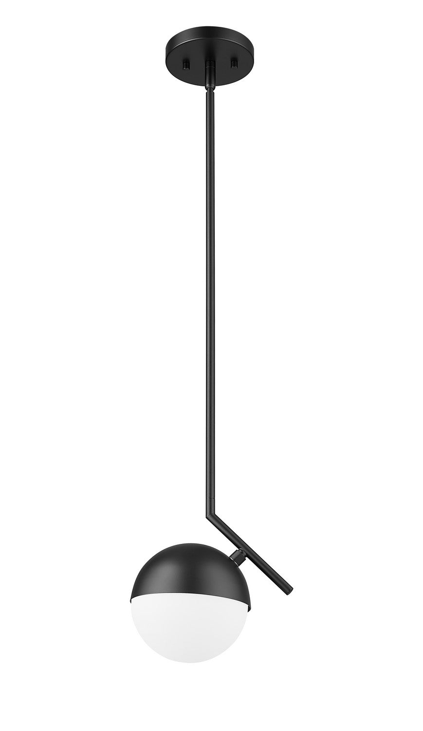 Z-Lite - 7517P7-MB - One Light Pendant - Realm Sphere - Matte Black