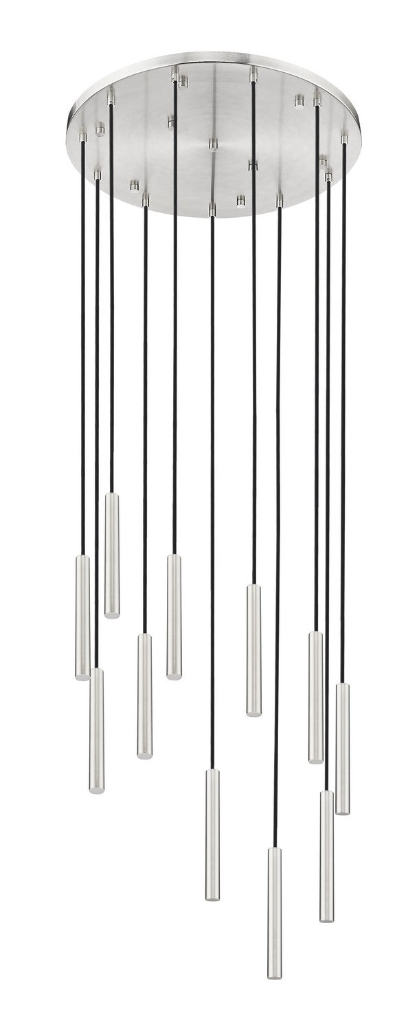 Z-Lite - 919MP12-11R-BN-LED - LED Chandelier - Forest - Brushed Nickel