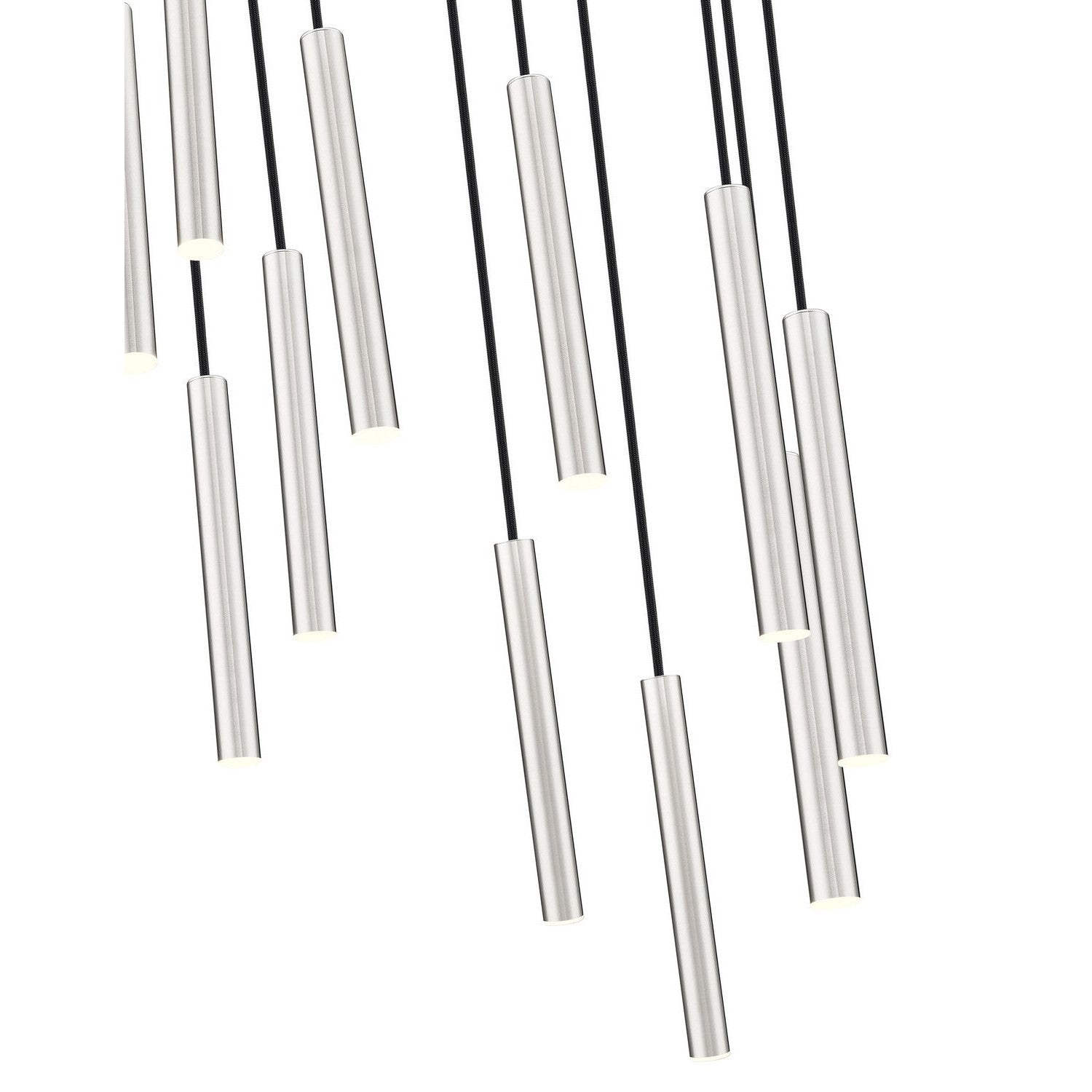 Z-Lite - 919MP12-11R-BN-LED - LED Chandelier - Forest - Brushed Nickel