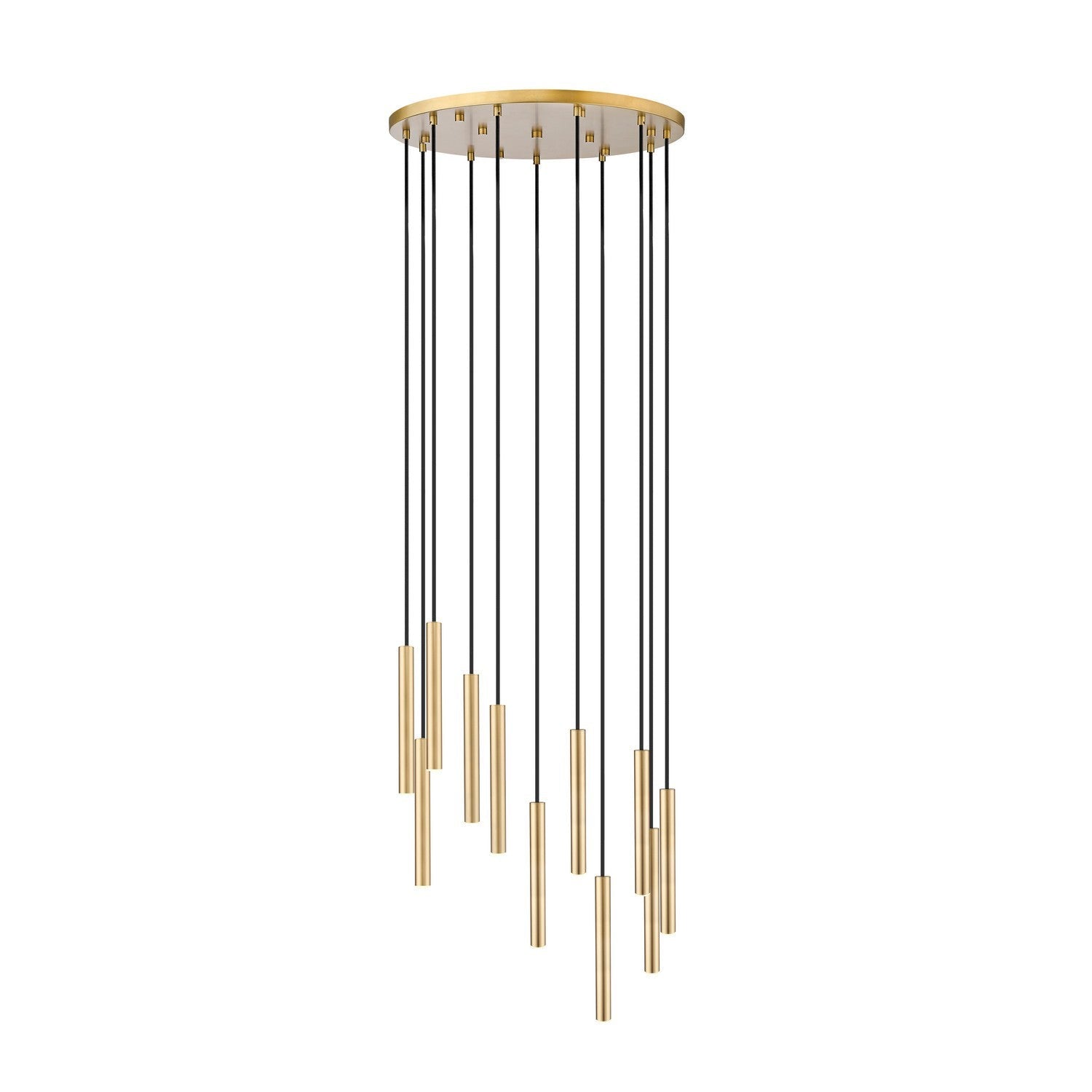 Z-Lite - 919MP12-11R-MGLD-LED - LED Chandelier - Forest - Modern Gold