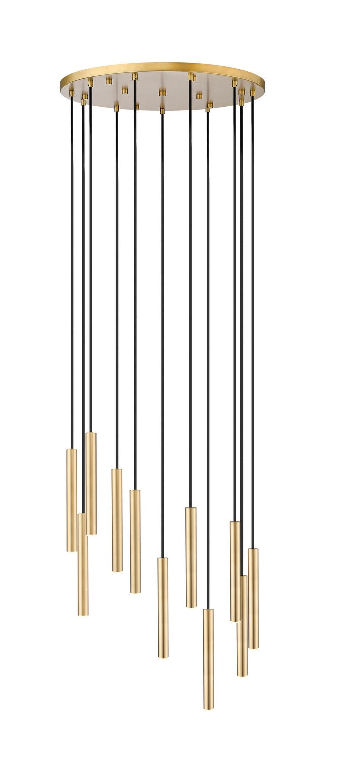 Z-Lite - 919MP12-11R-MGLD-LED - LED Chandelier - Forest - Modern Gold