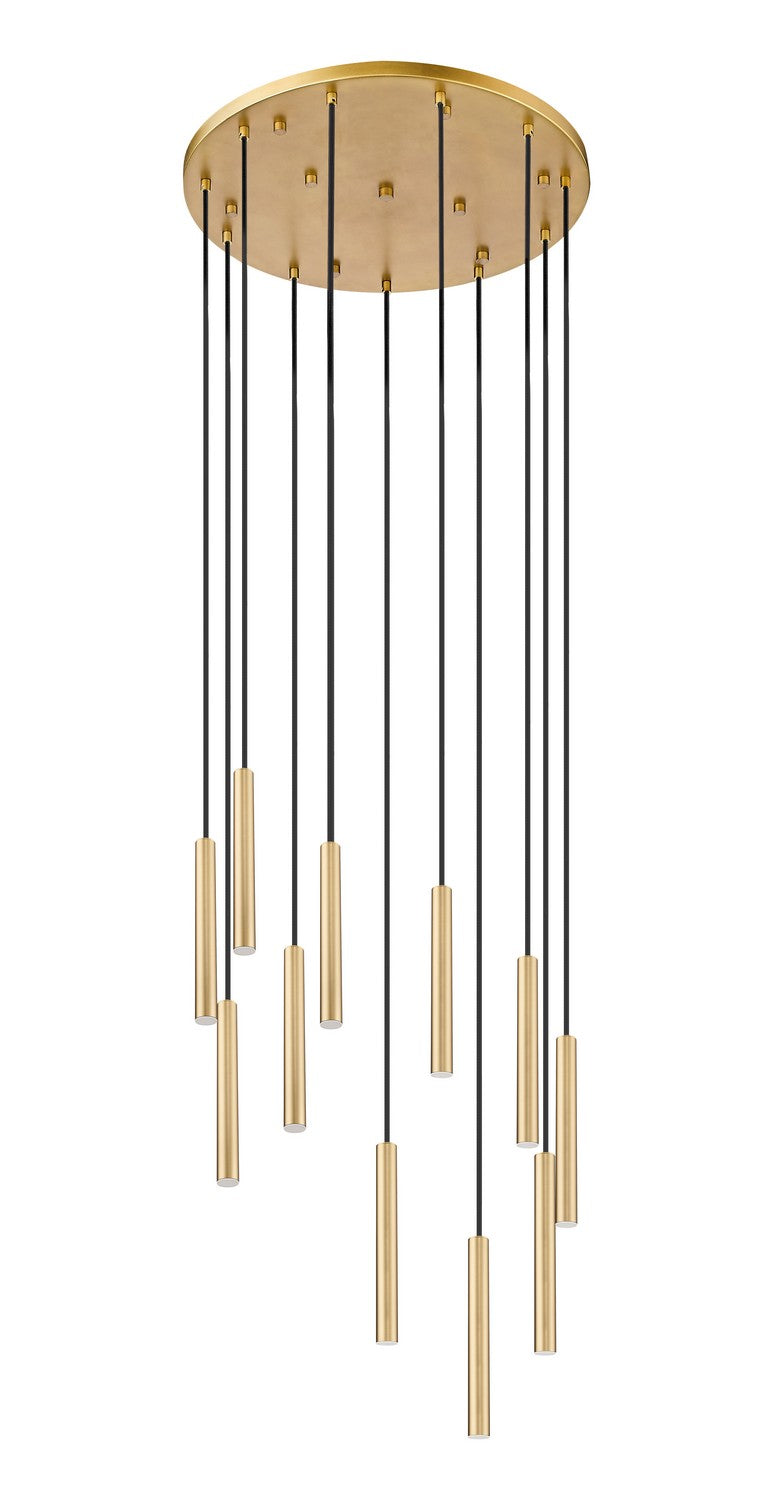 Z-Lite - 919MP12-11R-MGLD-LED - LED Chandelier - Forest - Modern Gold