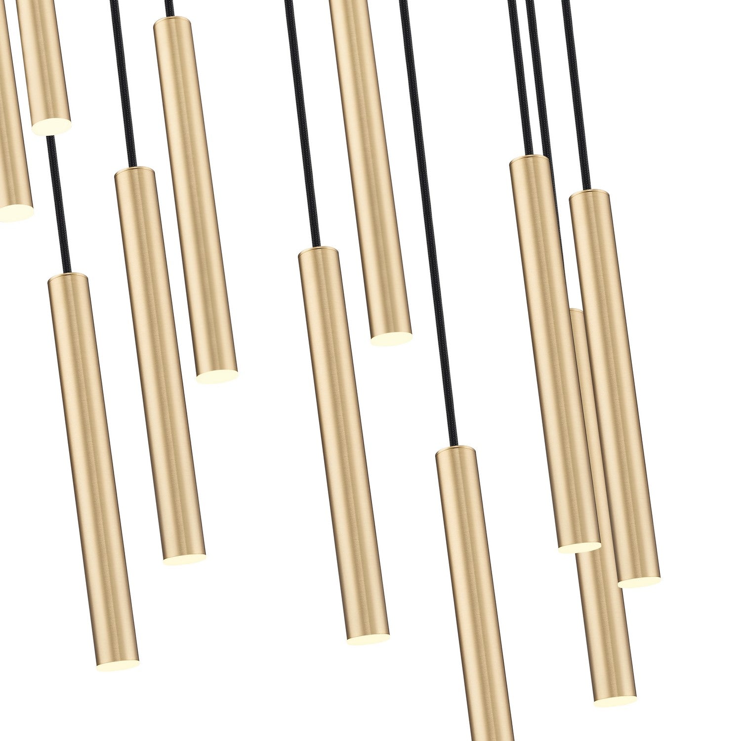 Z-Lite - 919MP12-11R-MGLD-LED - LED Chandelier - Forest - Modern Gold