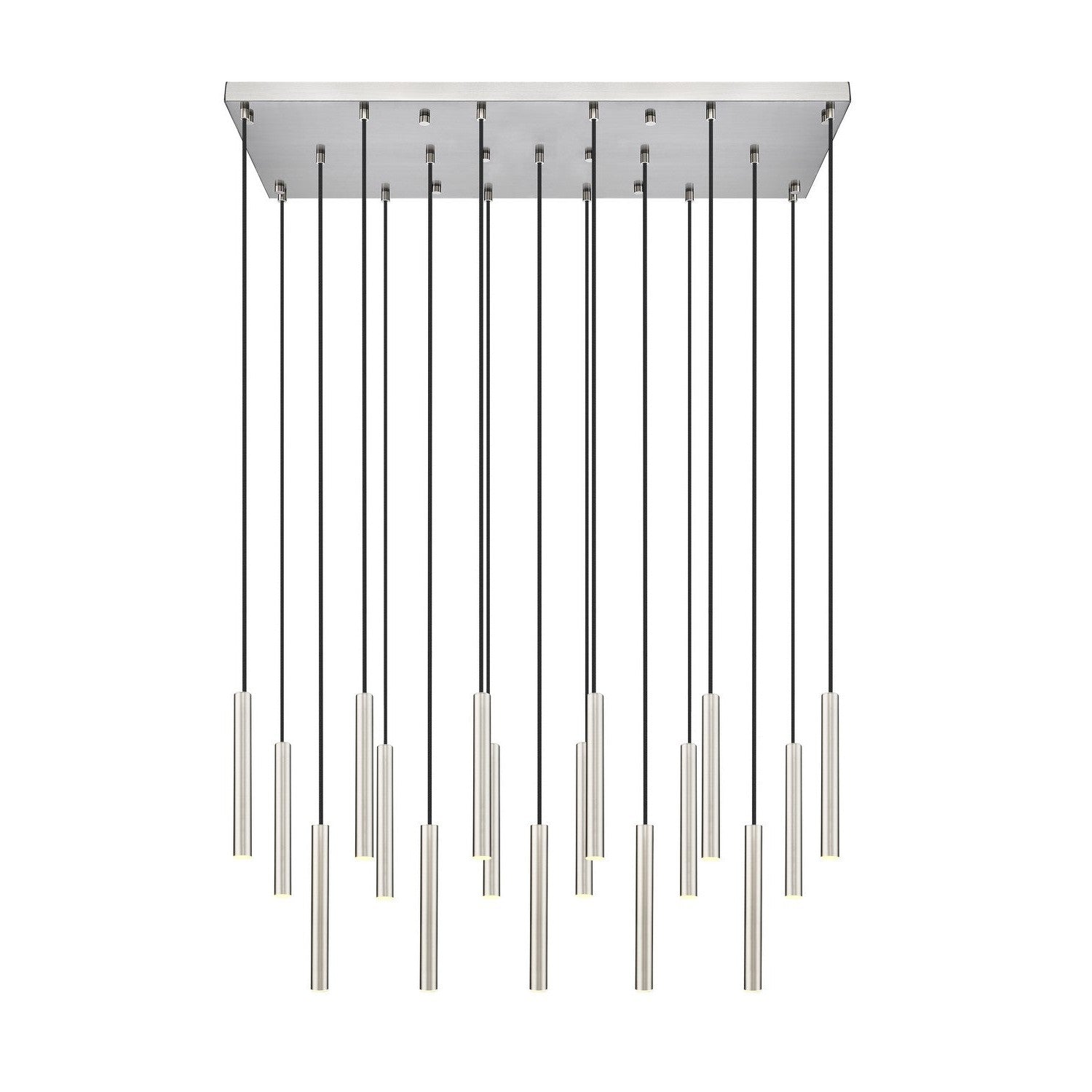 Z-Lite - 919MP12-17L-BN-LED - LED Linear Chandelier - Forest - Brushed Nickel