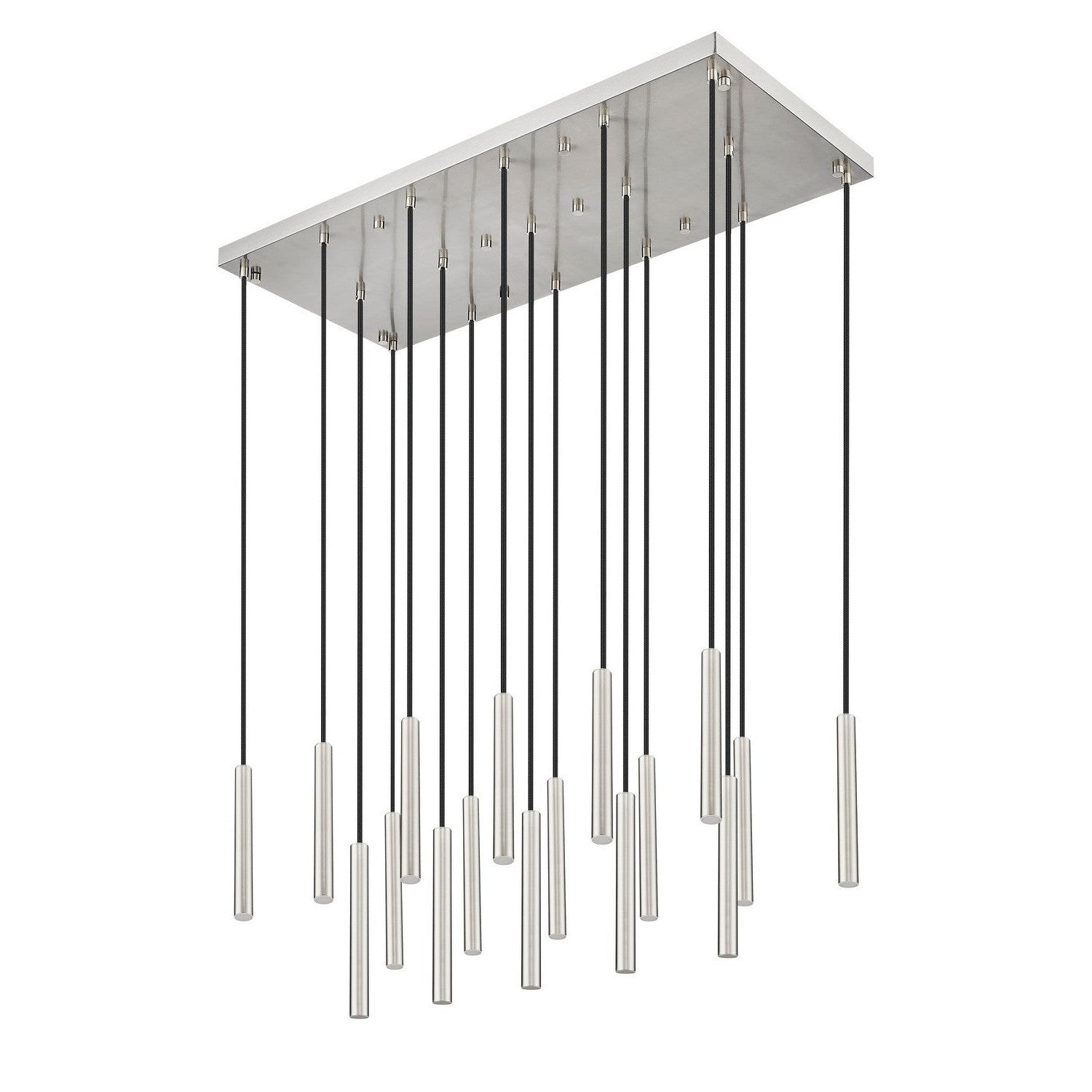 Z-Lite - 919MP12-17L-BN-LED - LED Linear Chandelier - Forest - Brushed Nickel