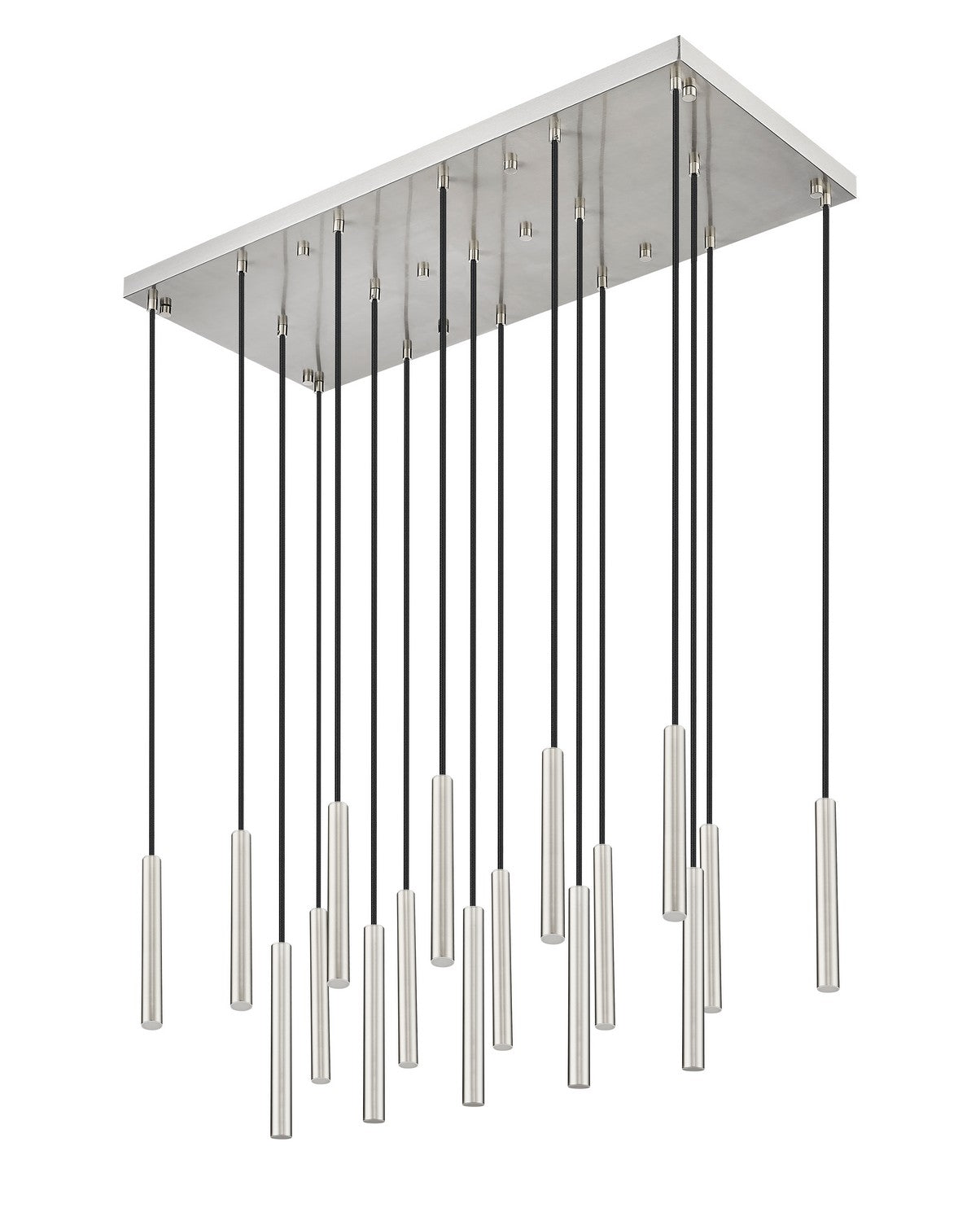 Z-Lite - 919MP12-17L-BN-LED - LED Linear Chandelier - Forest - Brushed Nickel
