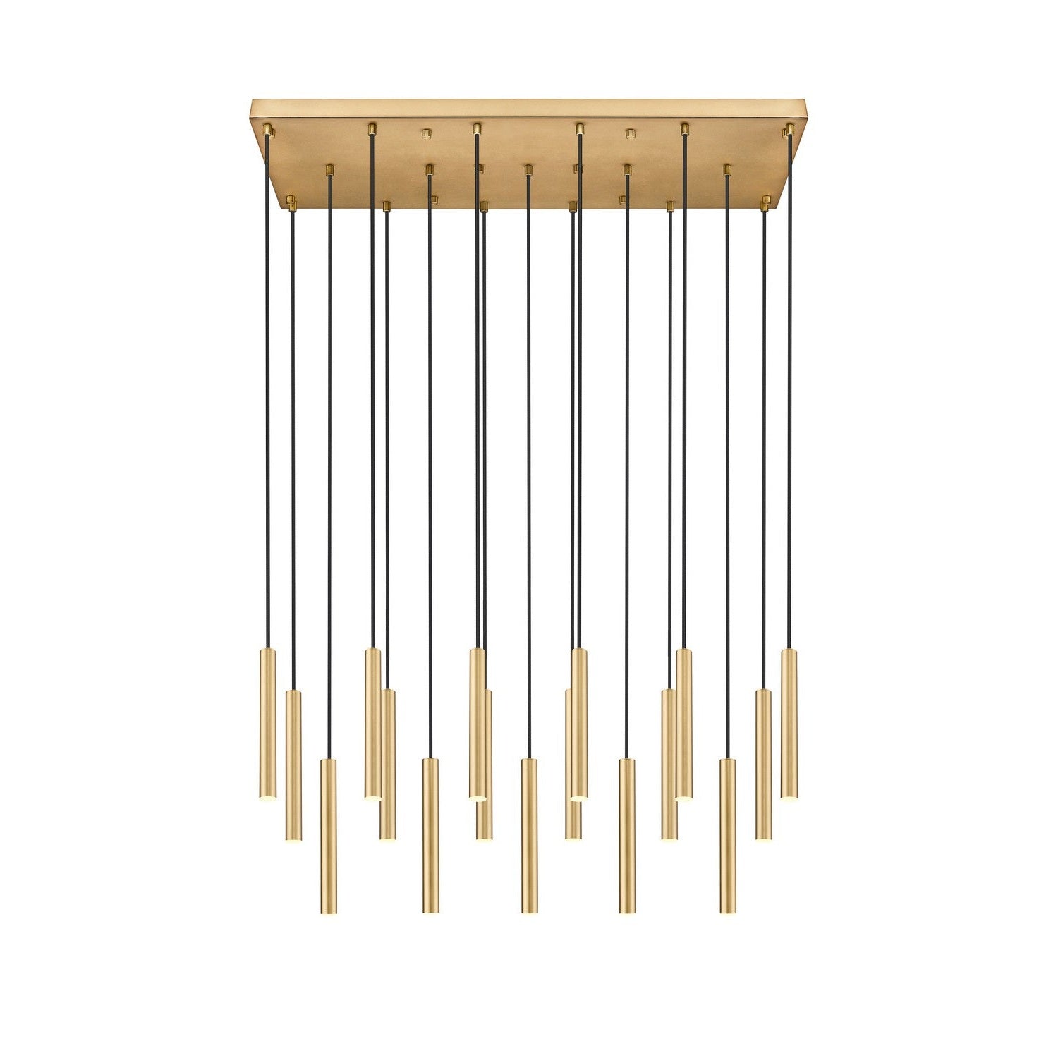 Z-Lite - 919MP12-17L-MGLD-LED - LED Linear Chandelier - Forest - Modern Gold