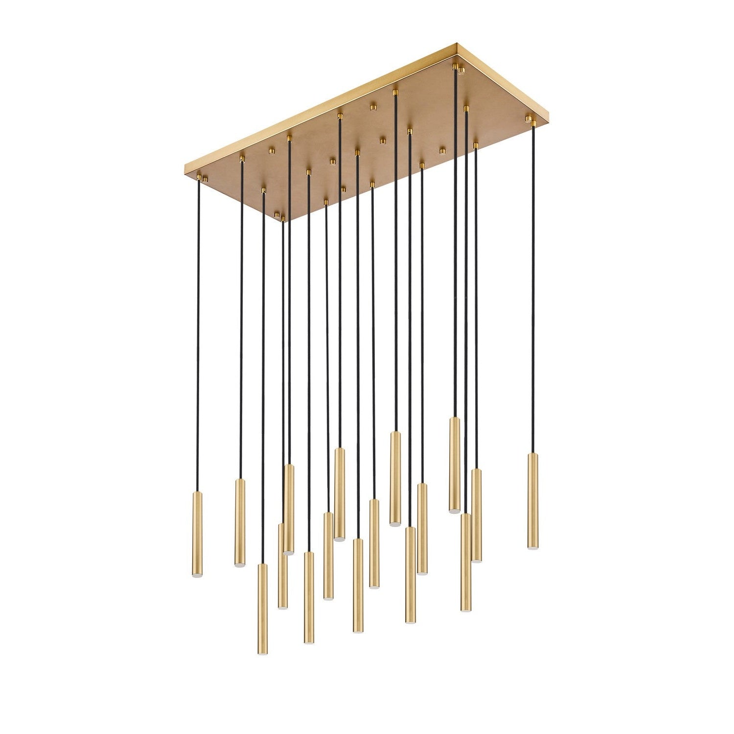 Z-Lite - 919MP12-17L-MGLD-LED - LED Linear Chandelier - Forest - Modern Gold