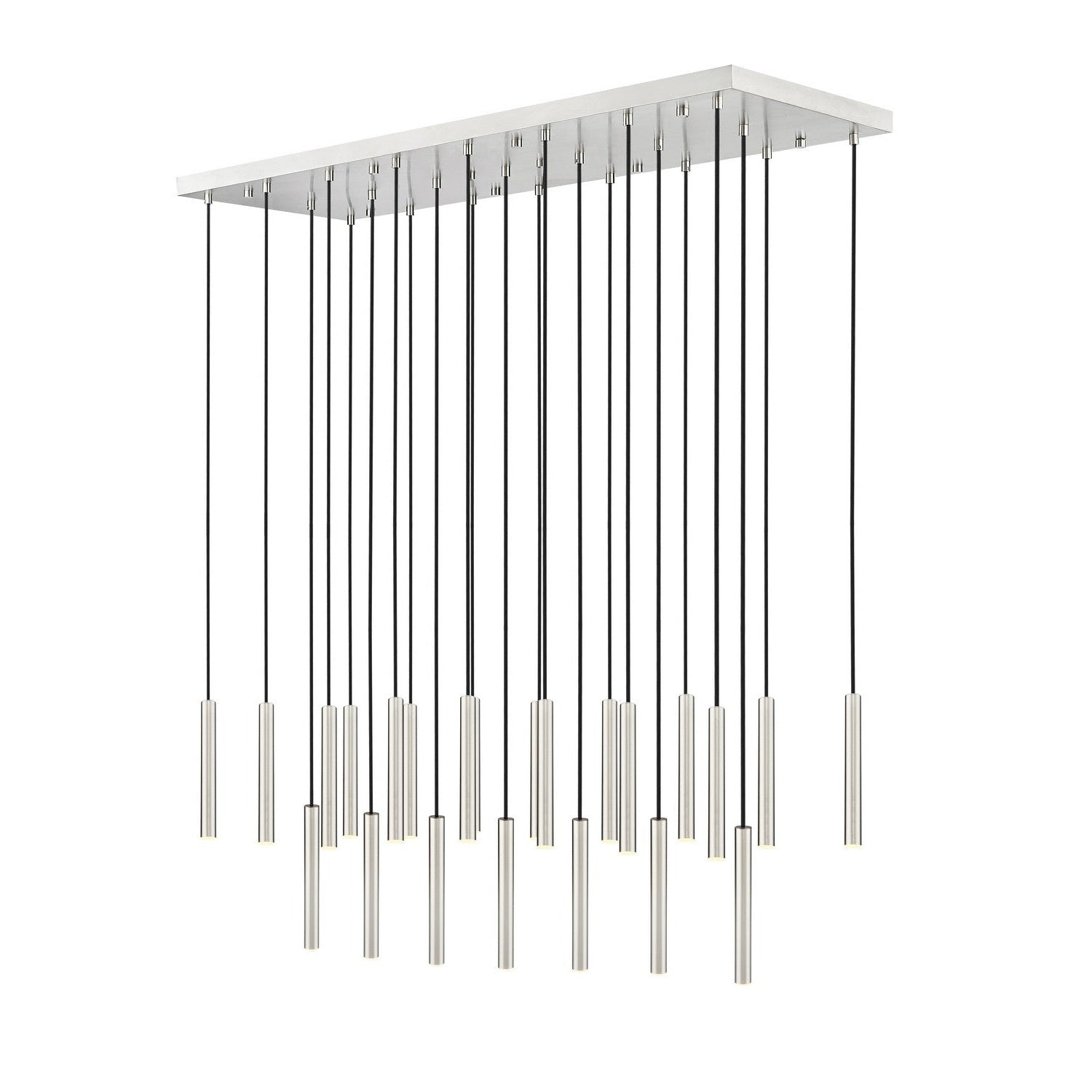 Z-Lite - 919MP12-23L-BN-LED - LED Linear Chandelier - Forest - Brushed Nickel