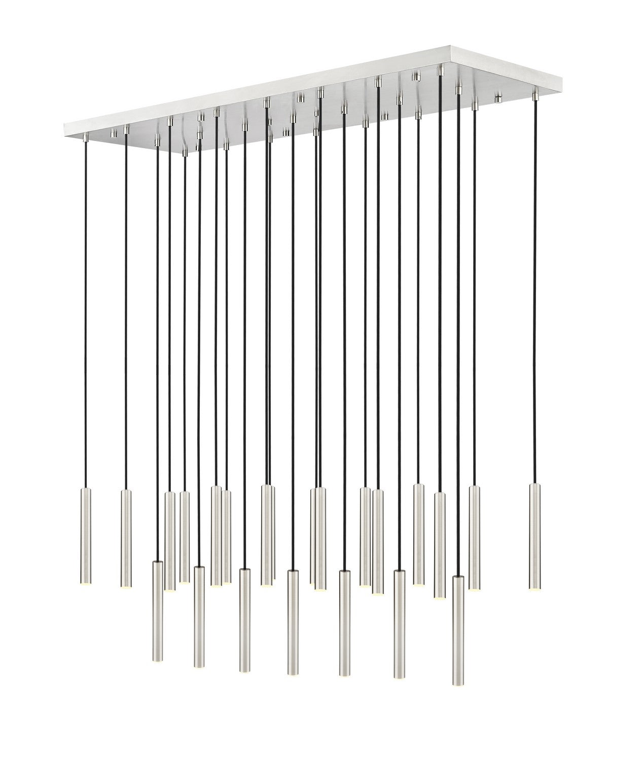 Z-Lite - 919MP12-23L-BN-LED - LED Linear Chandelier - Forest - Brushed Nickel
