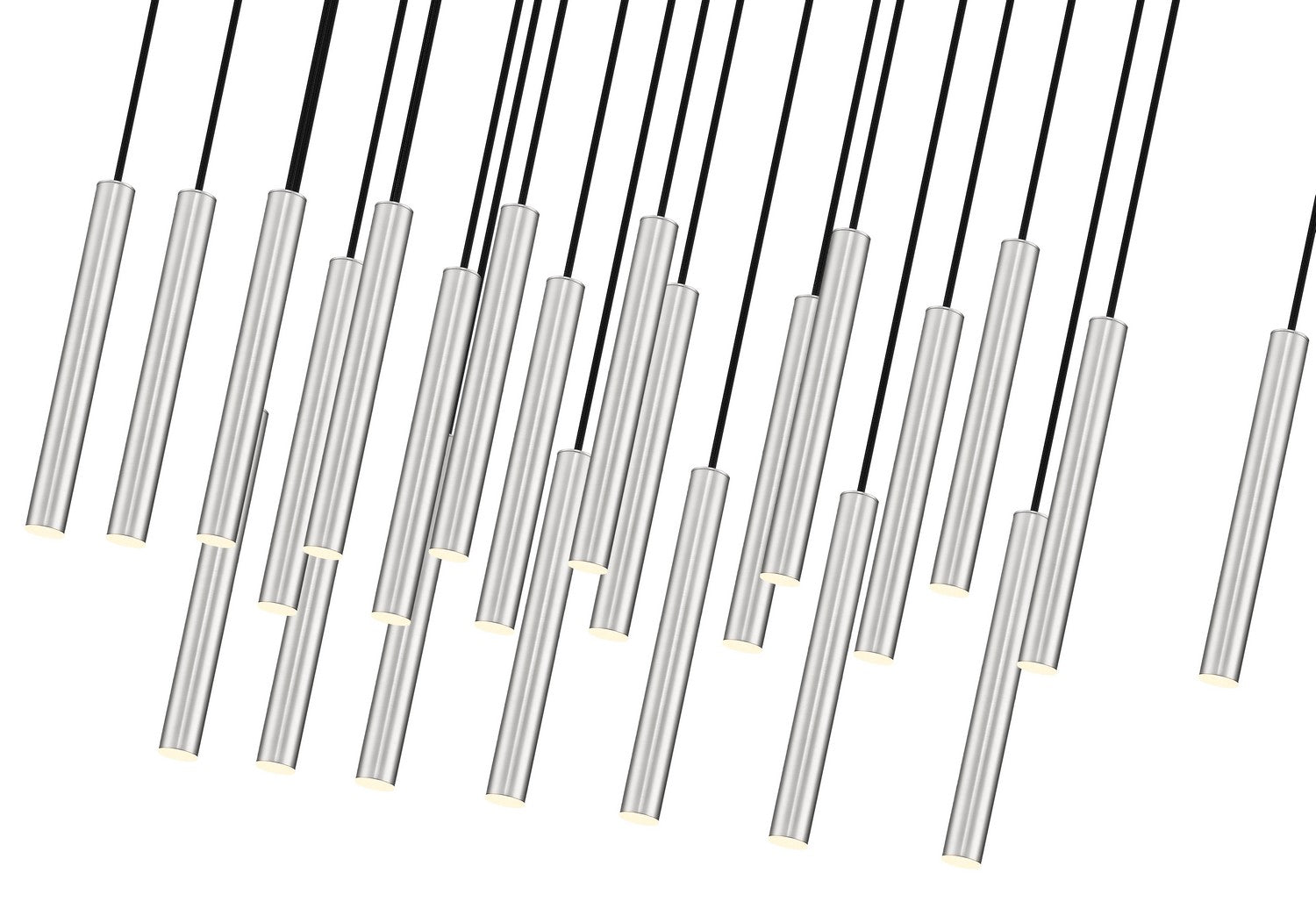 Z-Lite - 919MP12-23L-BN-LED - LED Linear Chandelier - Forest - Brushed Nickel