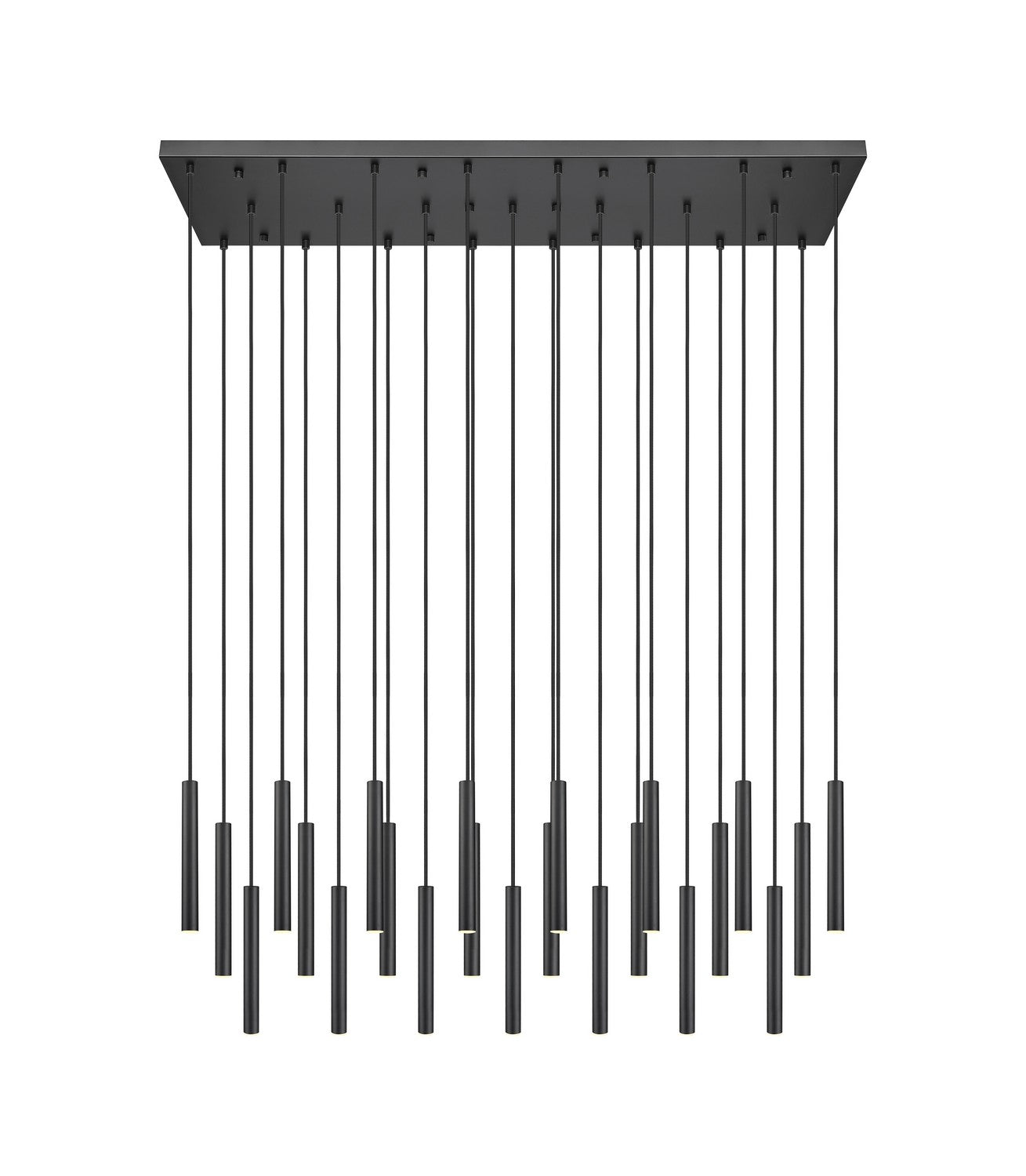 Z-Lite - 919MP12-23L-MB-LED - LED Linear Chandelier - Forest - Matte Black