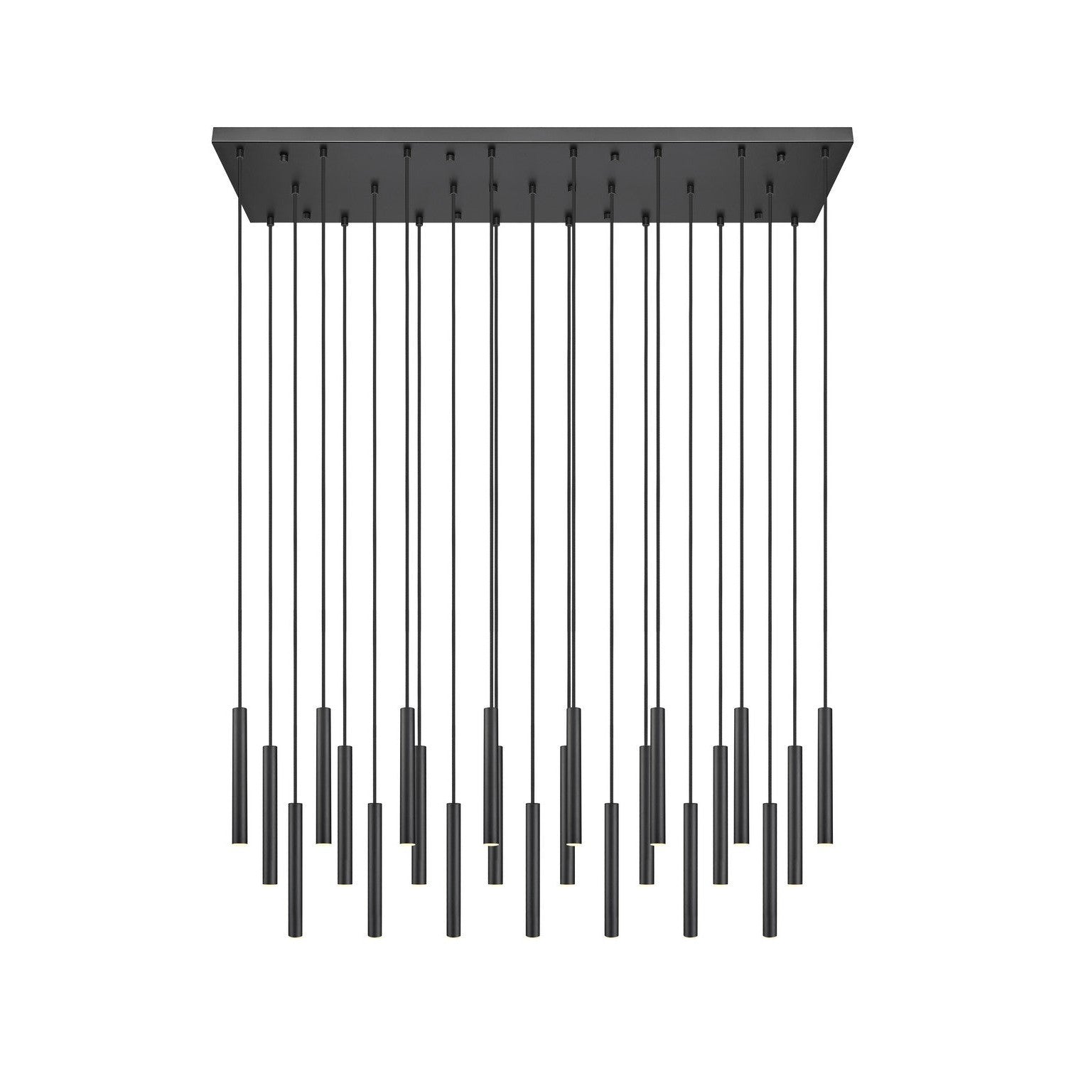 Z-Lite - 919MP12-23L-MB-LED - LED Linear Chandelier - Forest - Matte Black