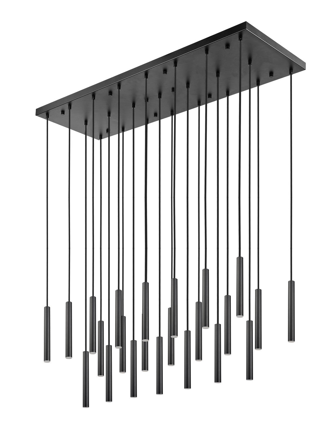 Z-Lite - 919MP12-23L-MB-LED - LED Linear Chandelier - Forest - Matte Black