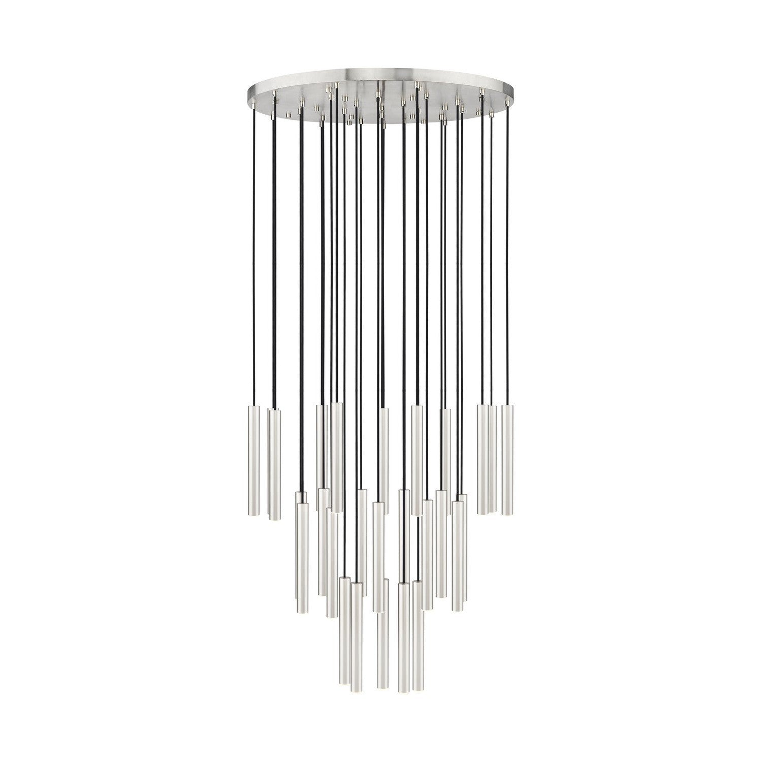 Z-Lite - 919MP12-27R-BN-LED - LED Chandelier - Forest - Brushed Nickel