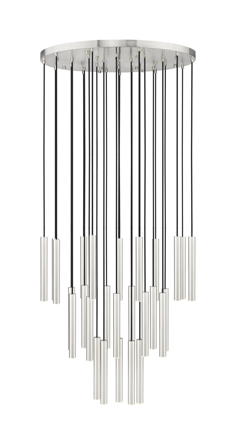 Z-Lite - 919MP12-27R-BN-LED - LED Chandelier - Forest - Brushed Nickel