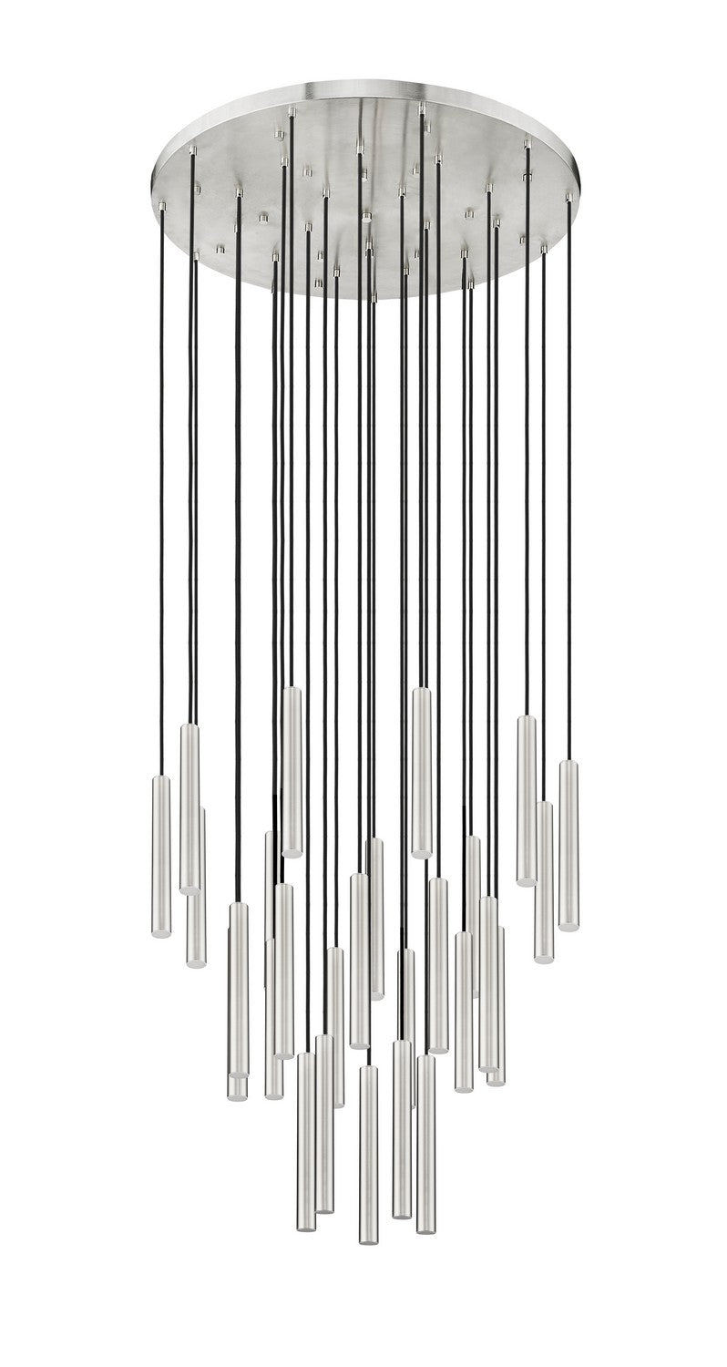 Z-Lite - 919MP12-27R-BN-LED - LED Chandelier - Forest - Brushed Nickel