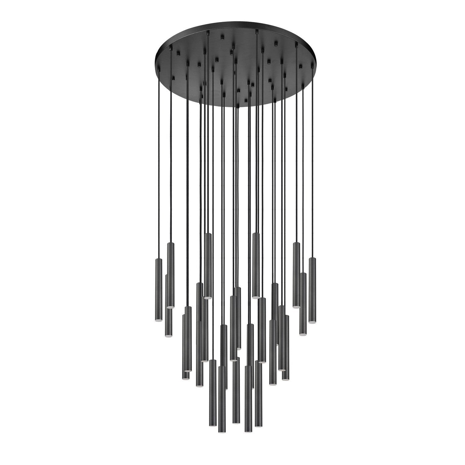 Z-Lite - 919MP12-27R-MB-LED - LED Chandelier - Forest - Matte Black