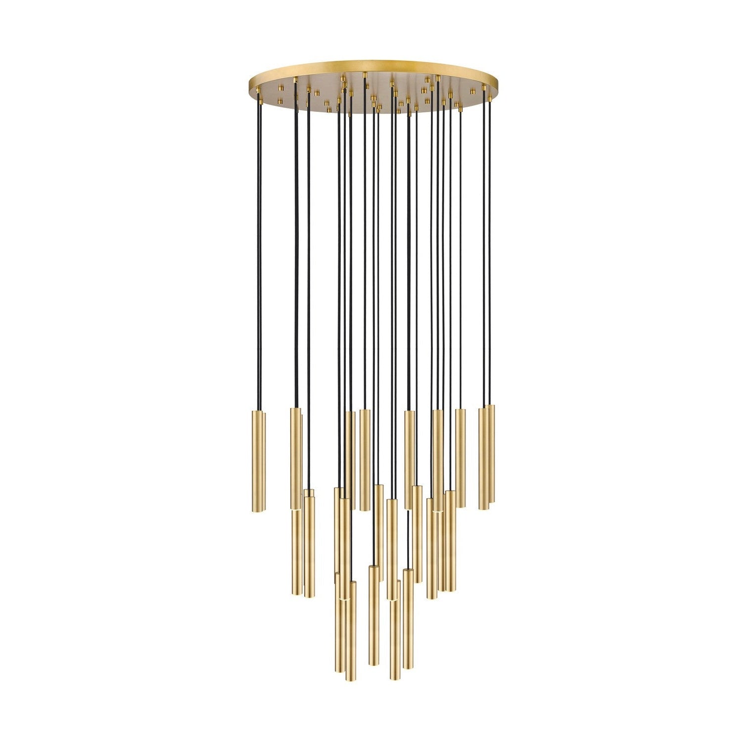 Z-Lite - 919MP12-27R-MGLD-LED - LED Chandelier - Forest - Modern Gold