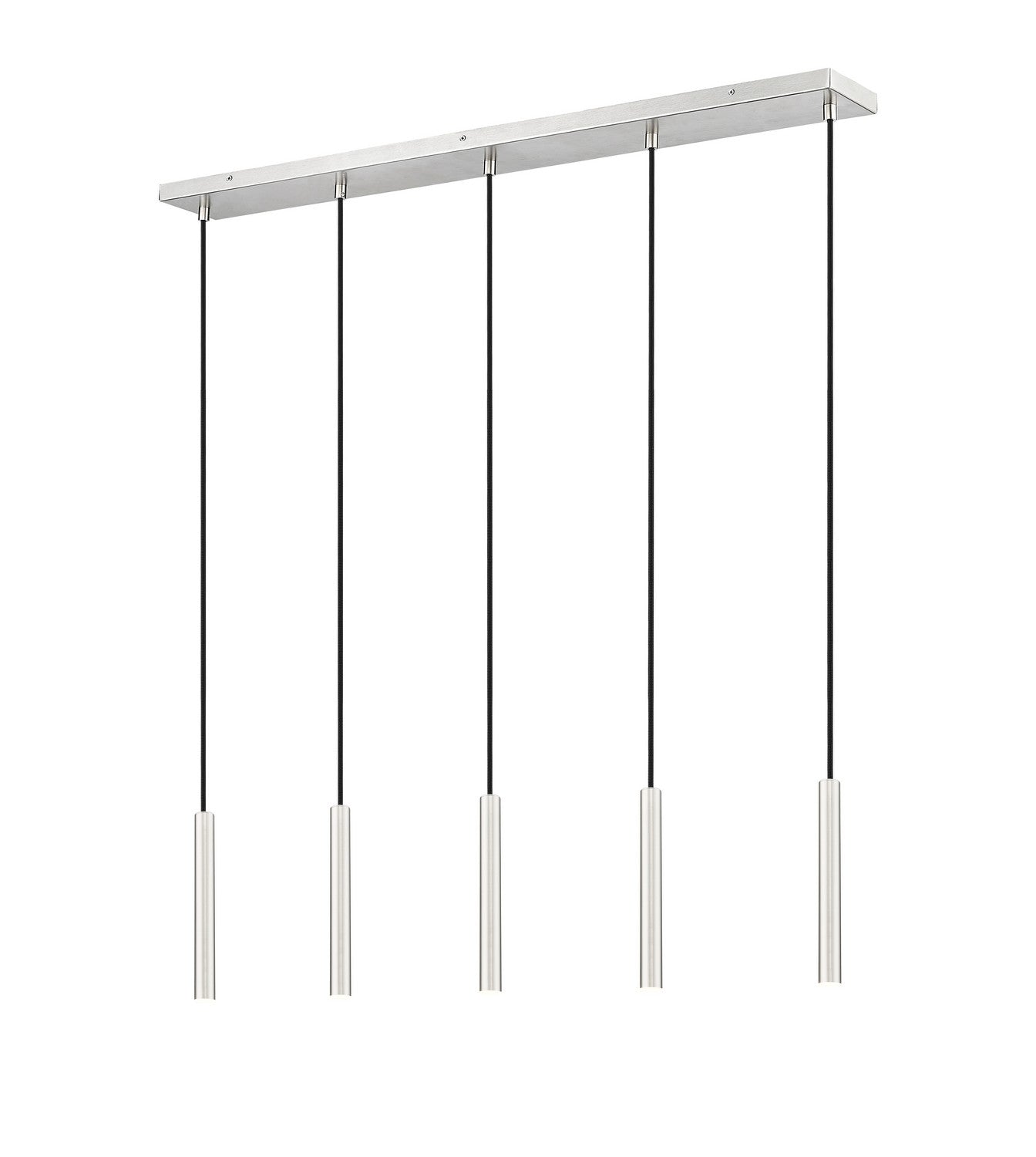 Z-Lite - 919MP12-5L-BN-LED - LED Linear Chandelier - Forest - Brushed Nickel