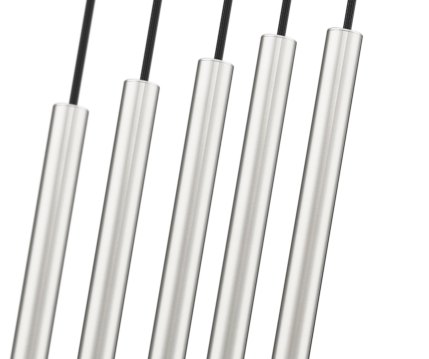 Z-Lite - 919MP12-5L-BN-LED - LED Linear Chandelier - Forest - Brushed Nickel