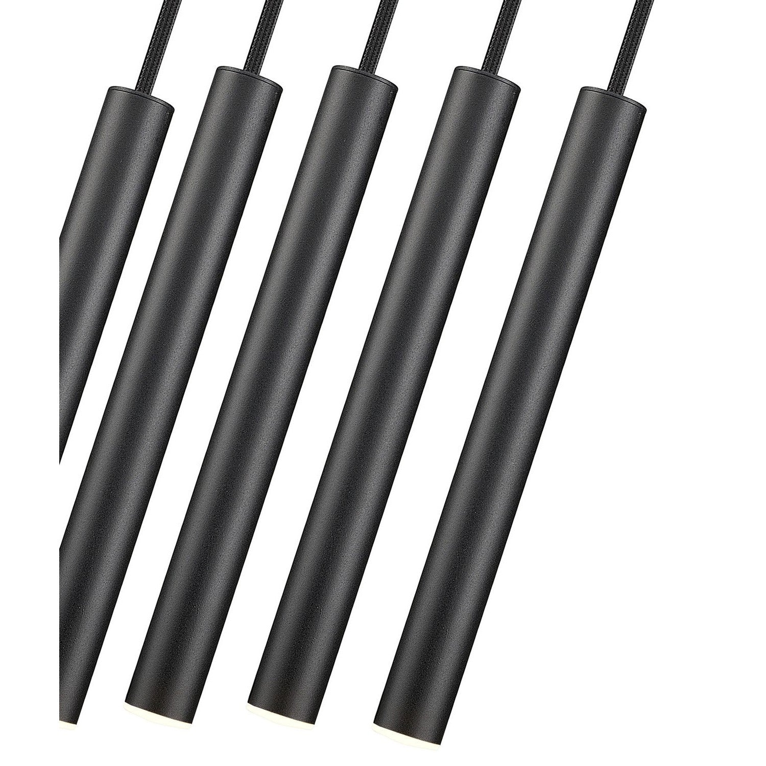 Z-Lite - 919MP12-5L-MB-LED - LED Linear Chandelier - Forest - Matte Black