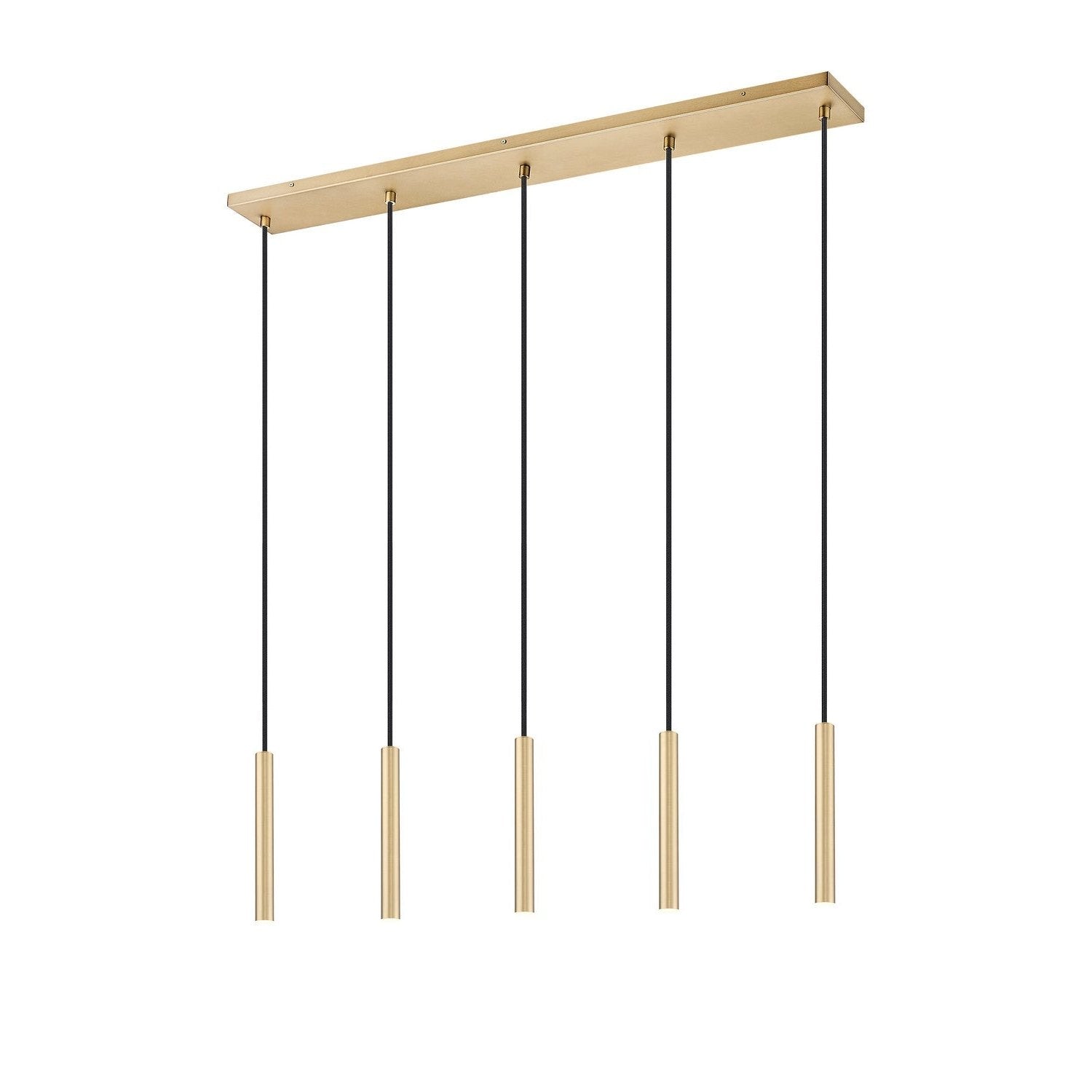 Z-Lite - 919MP12-5L-MGLD-LED - LED Linear Chandelier - Forest - Modern Gold