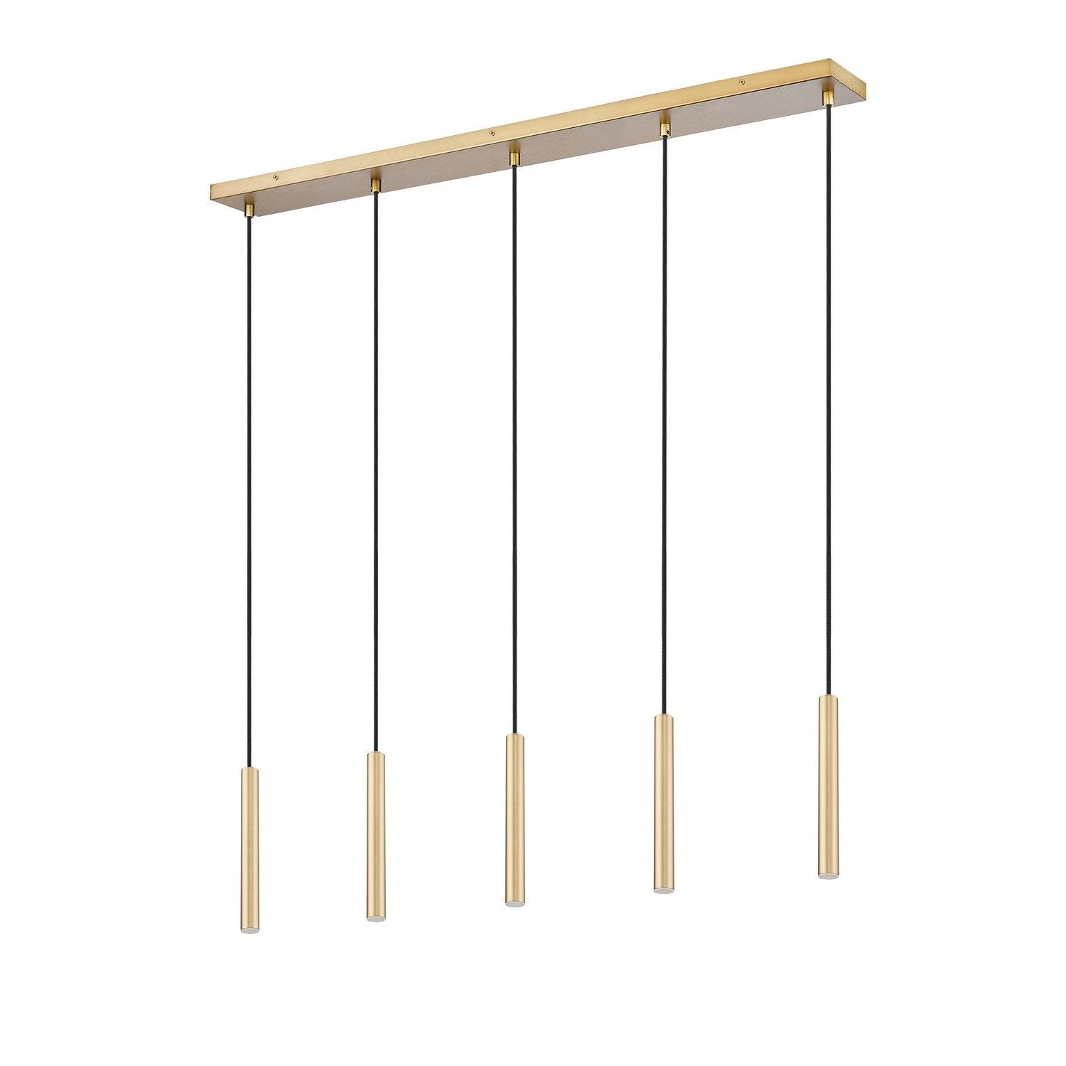 Z-Lite - 919MP12-5L-MGLD-LED - LED Linear Chandelier - Forest - Modern Gold