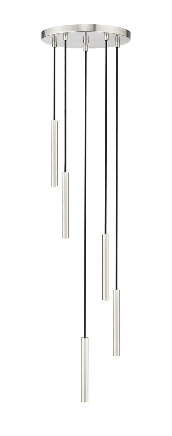 Z-Lite - 919MP12-5R-BN-LED - LED Chandelier - Forest - Brushed Nickel