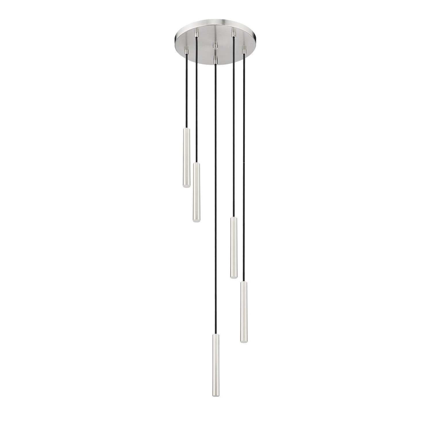 Z-Lite - 919MP12-5R-BN-LED - LED Chandelier - Forest - Brushed Nickel