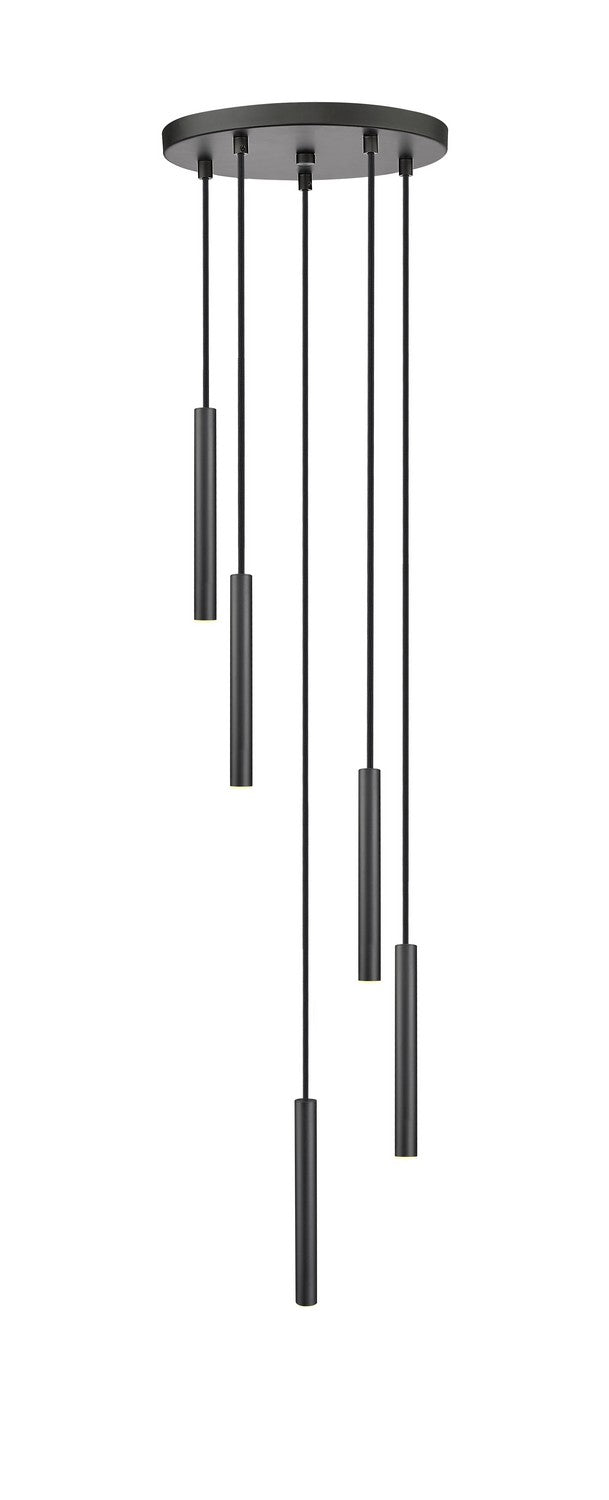 Z-Lite - 919MP12-5R-MB-LED - LED Chandelier - Forest - Matte Black