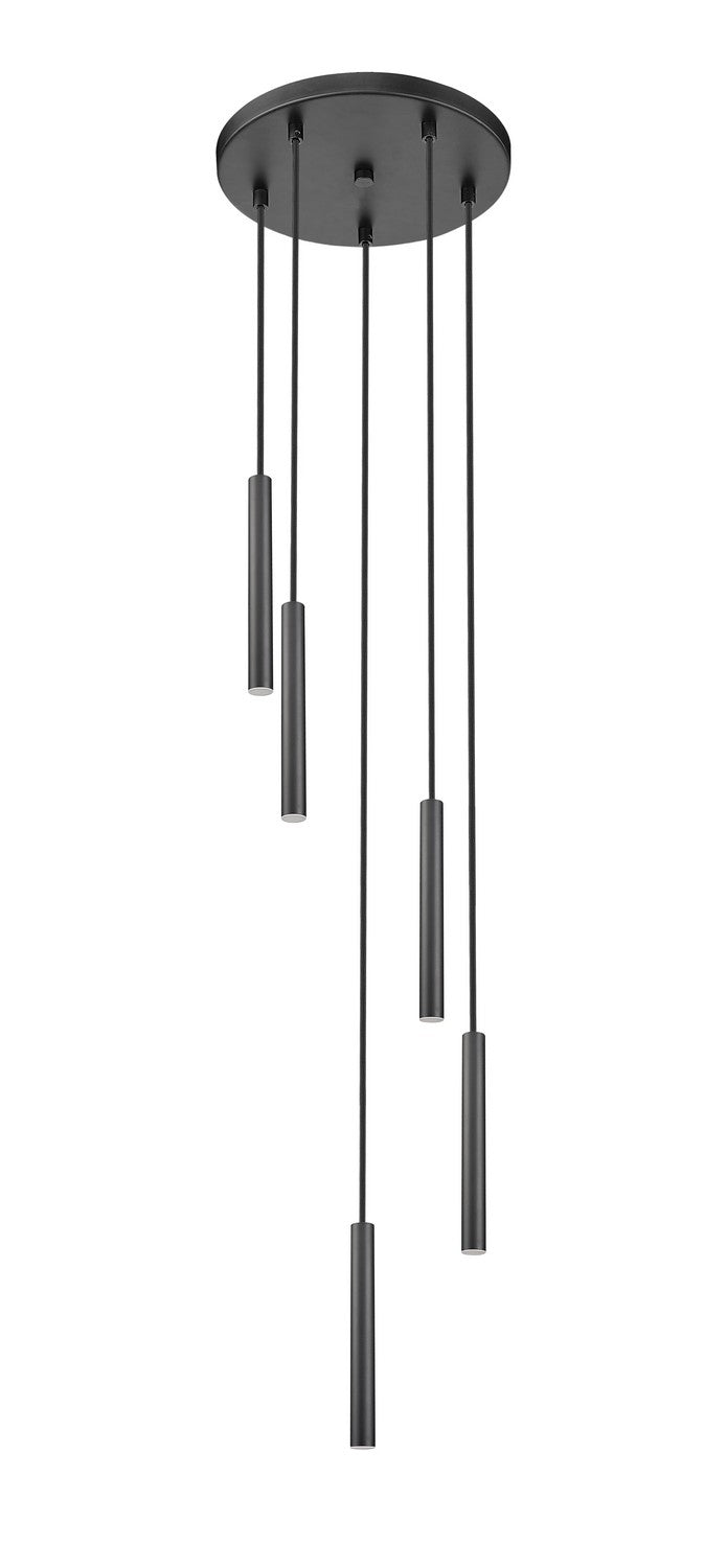 Z-Lite - 919MP12-5R-MB-LED - LED Chandelier - Forest - Matte Black