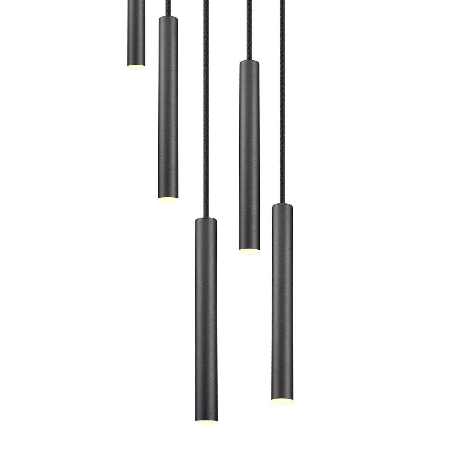 Z-Lite - 919MP12-5R-MB-LED - LED Chandelier - Forest - Matte Black