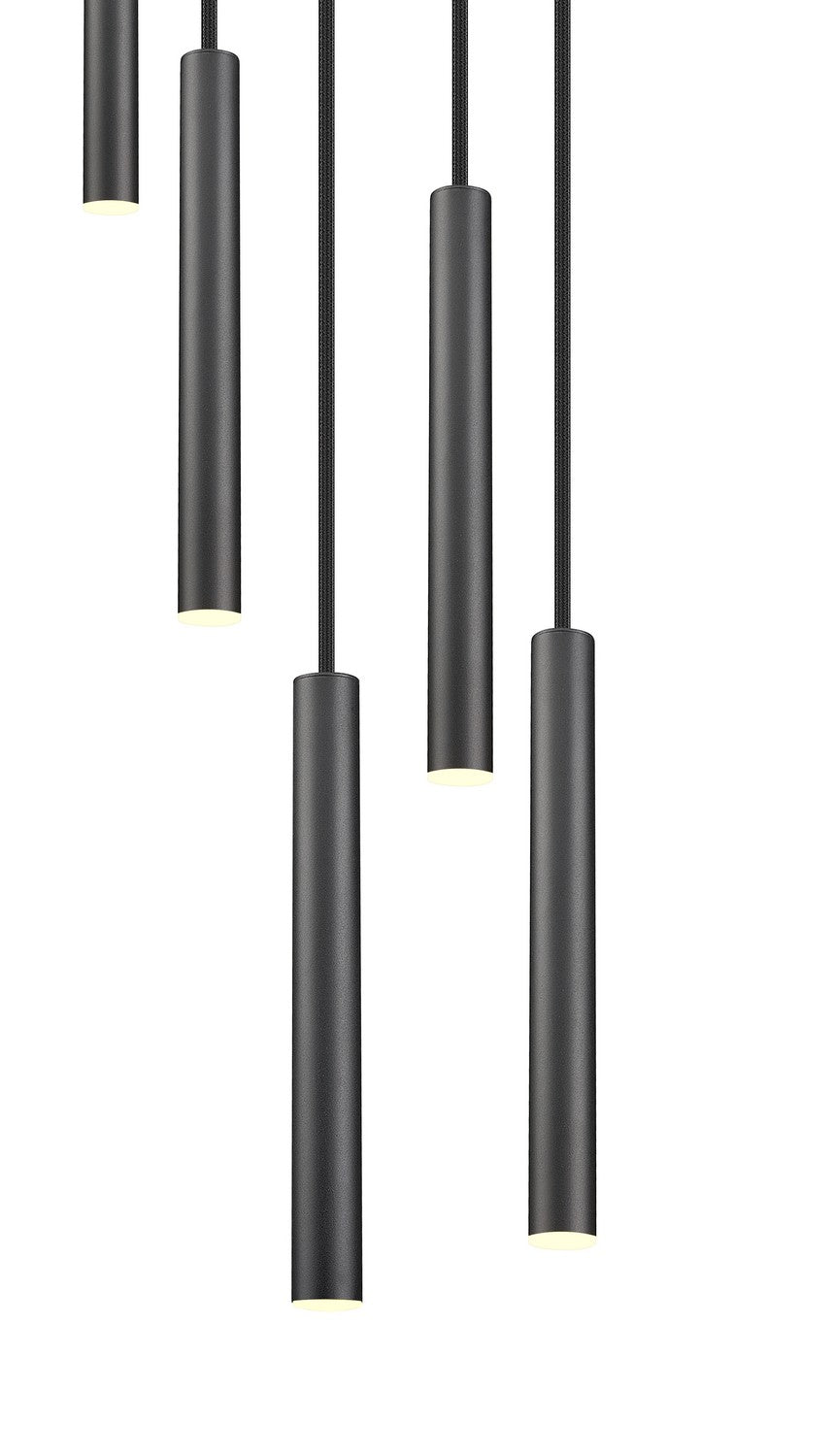 Z-Lite - 919MP12-5R-MB-LED - LED Chandelier - Forest - Matte Black