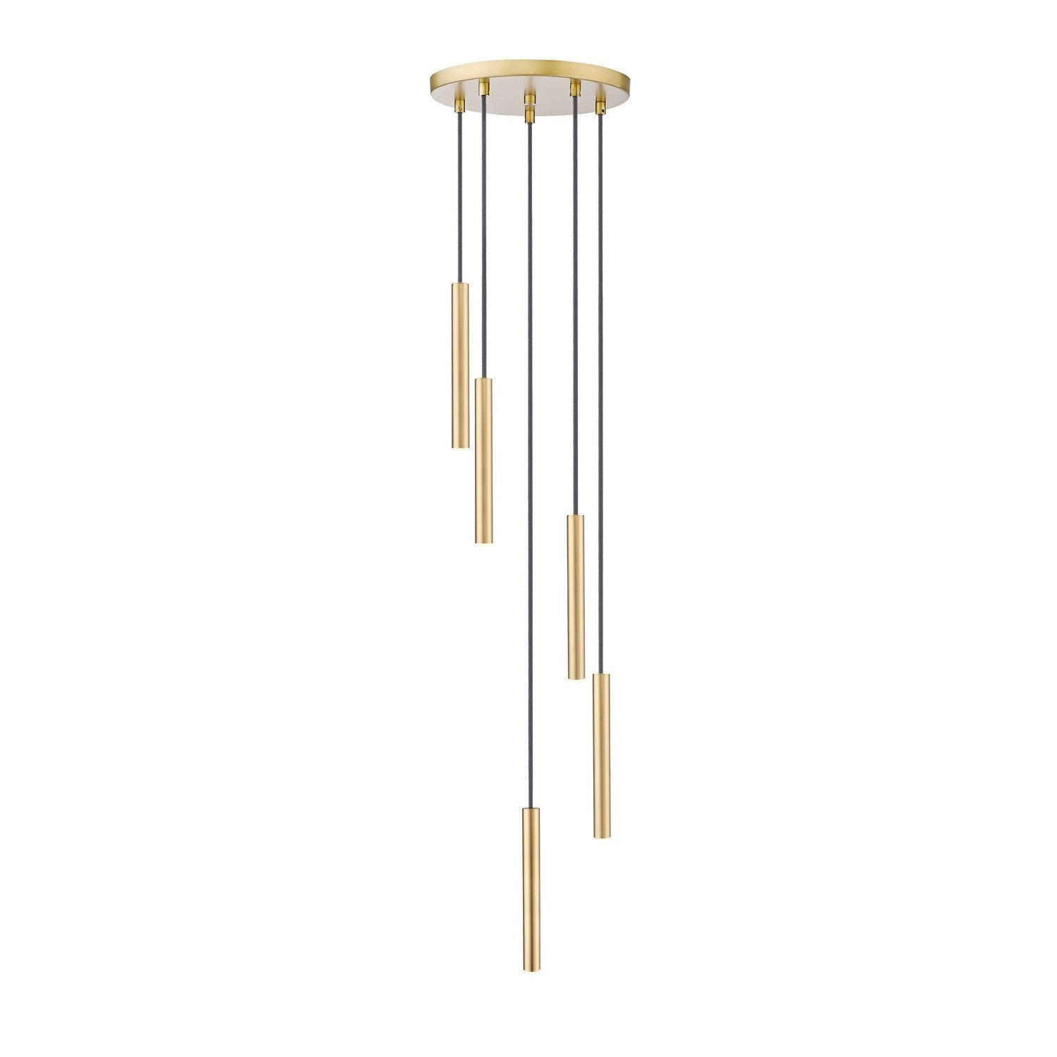 Z-Lite - 919MP12-5R-MGLD-LED - LED Chandelier - Forest - Modern Gold