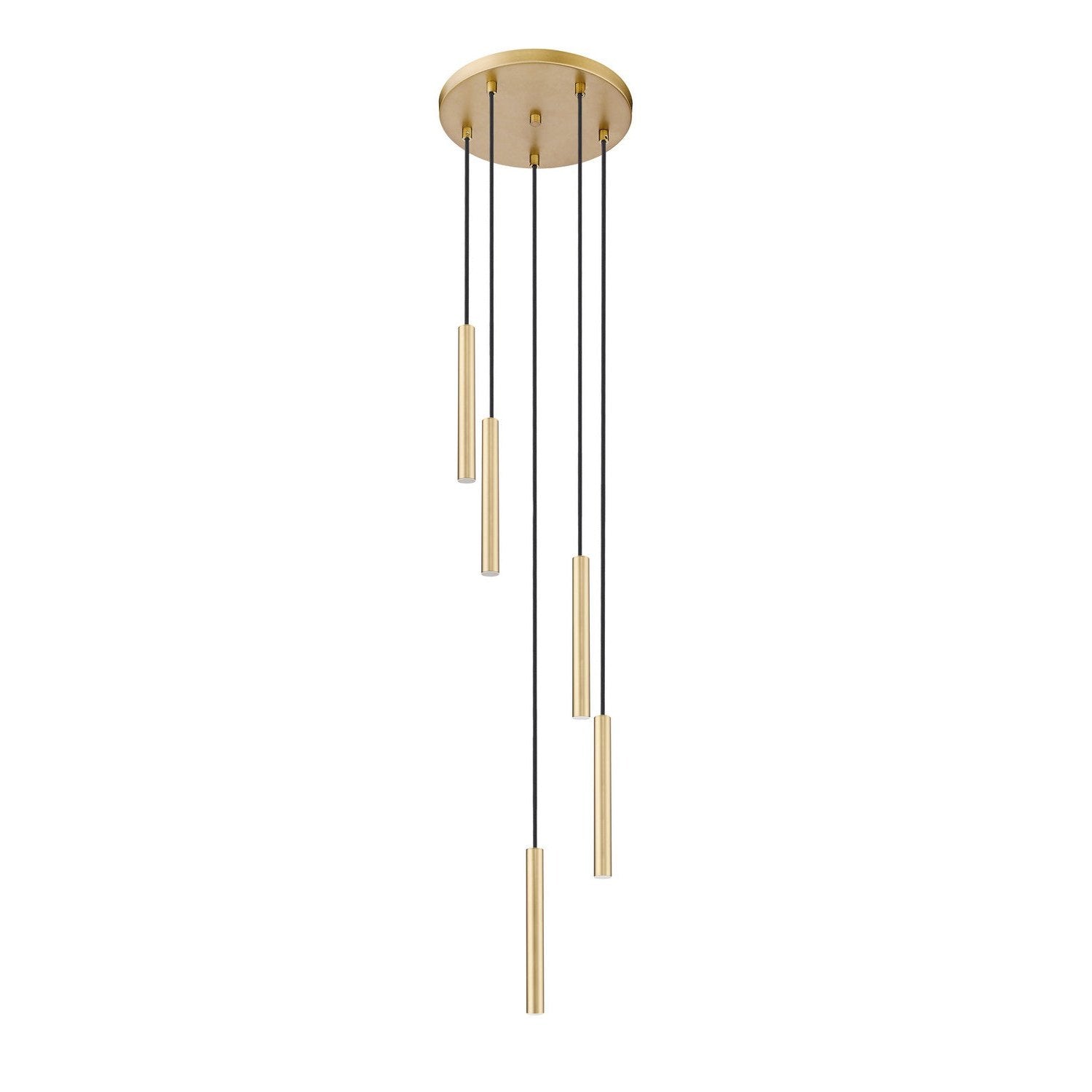 Z-Lite - 919MP12-5R-MGLD-LED - LED Chandelier - Forest - Modern Gold