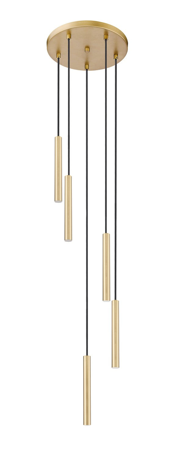 Z-Lite - 919MP12-5R-MGLD-LED - LED Chandelier - Forest - Modern Gold