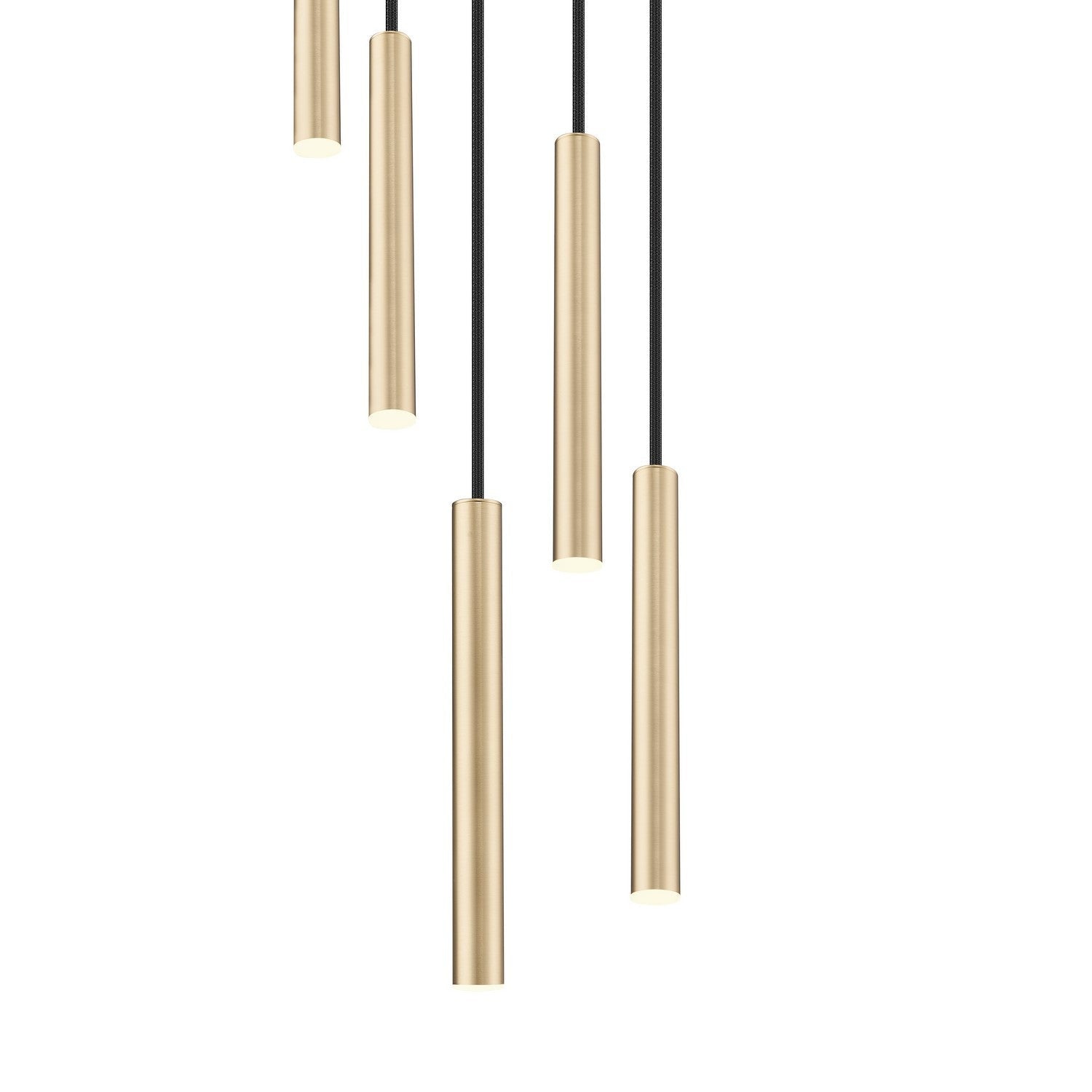 Z-Lite - 919MP12-5R-MGLD-LED - LED Chandelier - Forest - Modern Gold