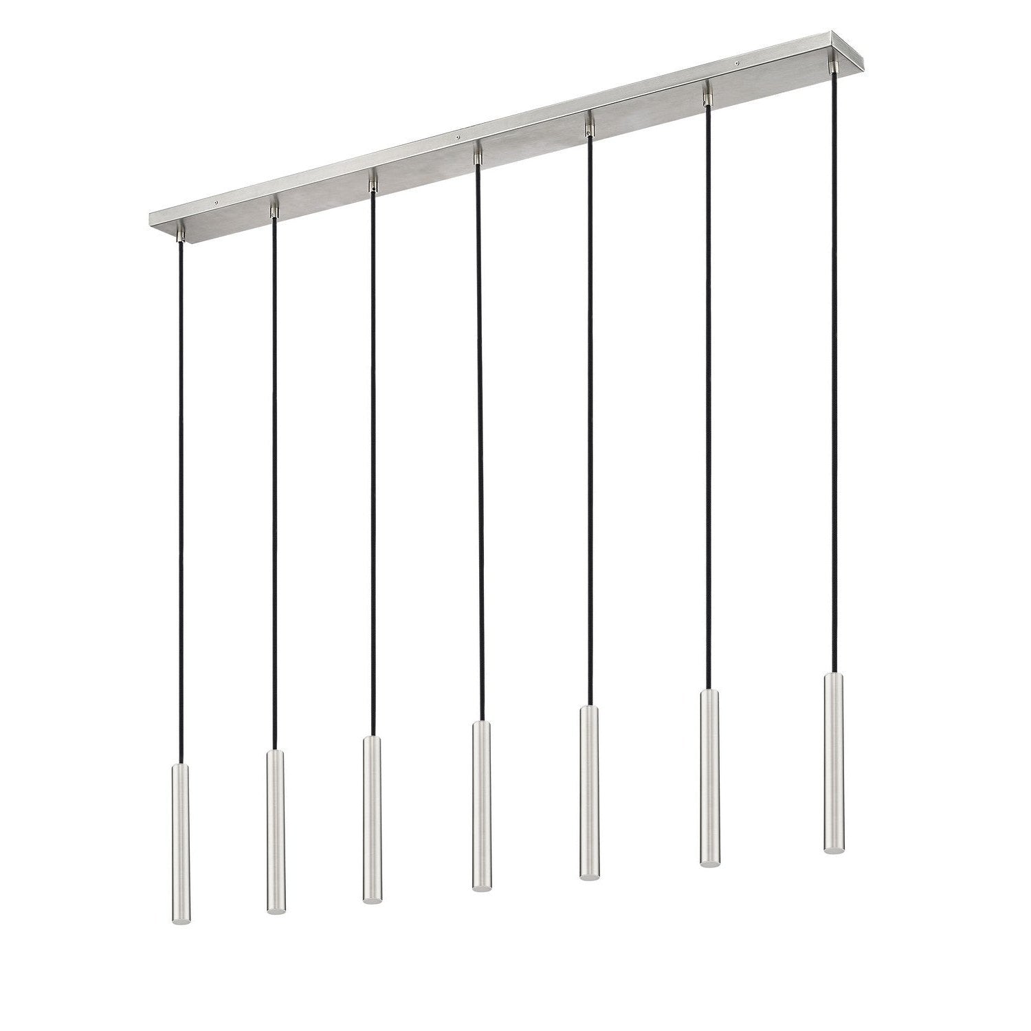 Z-Lite - 919MP12-7L-BN-LED - LED Linear Chandelier - Forest - Brushed Nickel