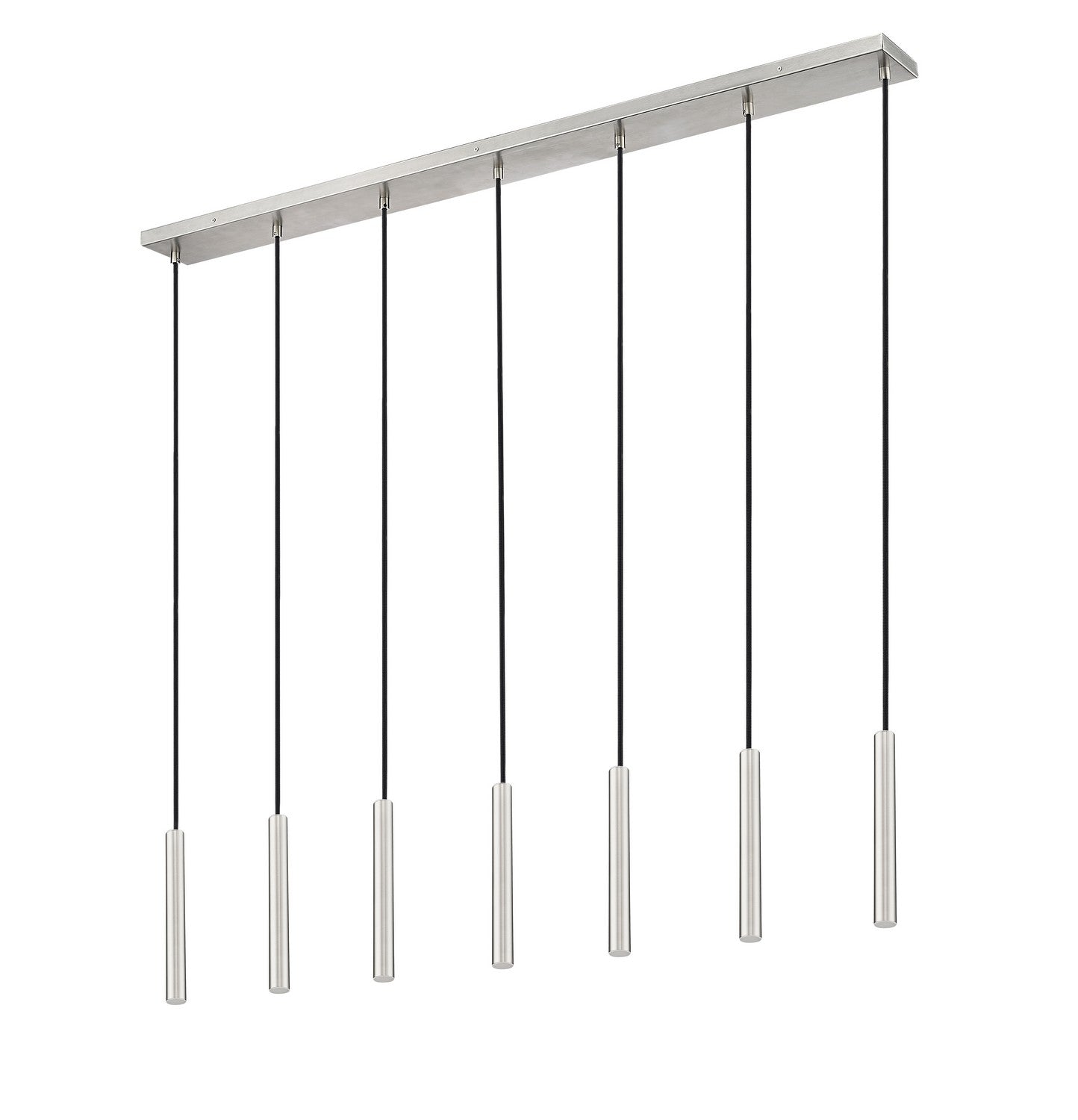 Z-Lite - 919MP12-7L-BN-LED - LED Linear Chandelier - Forest - Brushed Nickel