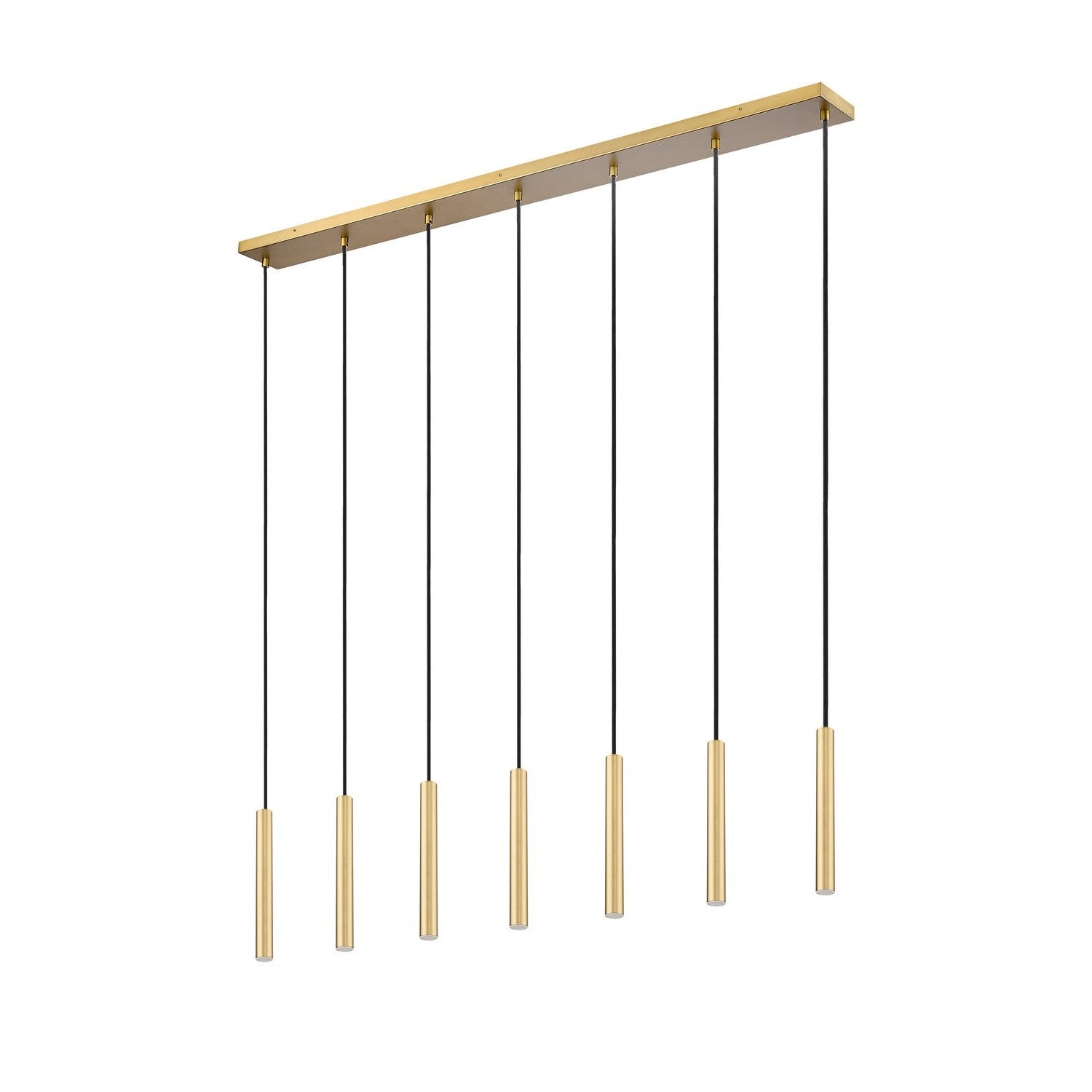 Z-Lite - 919MP12-7L-MGLD-LED - LED Linear Chandelier - Forest - Modern Gold