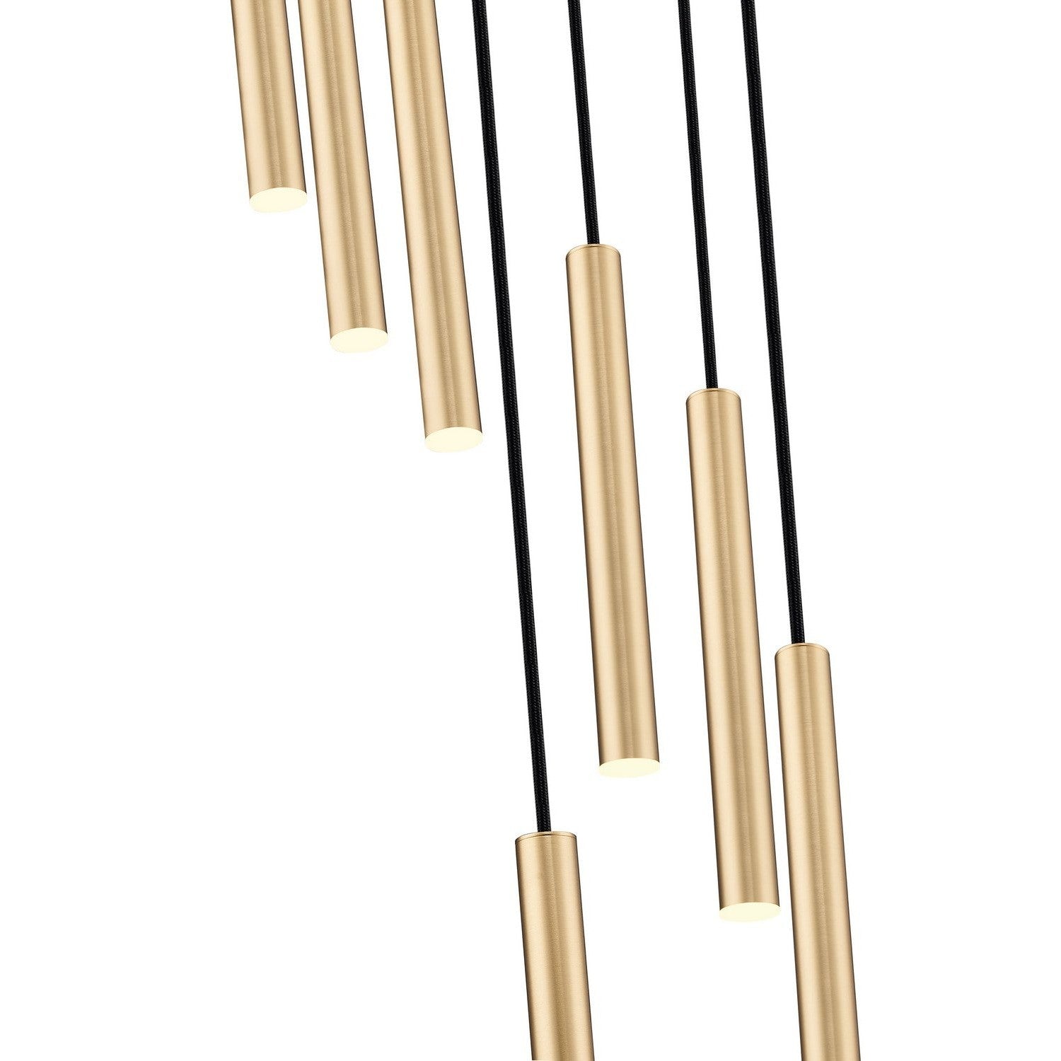 Z-Lite - 919MP12-7R-MGLD-LED - LED Chandelier - Forest - Modern Gold