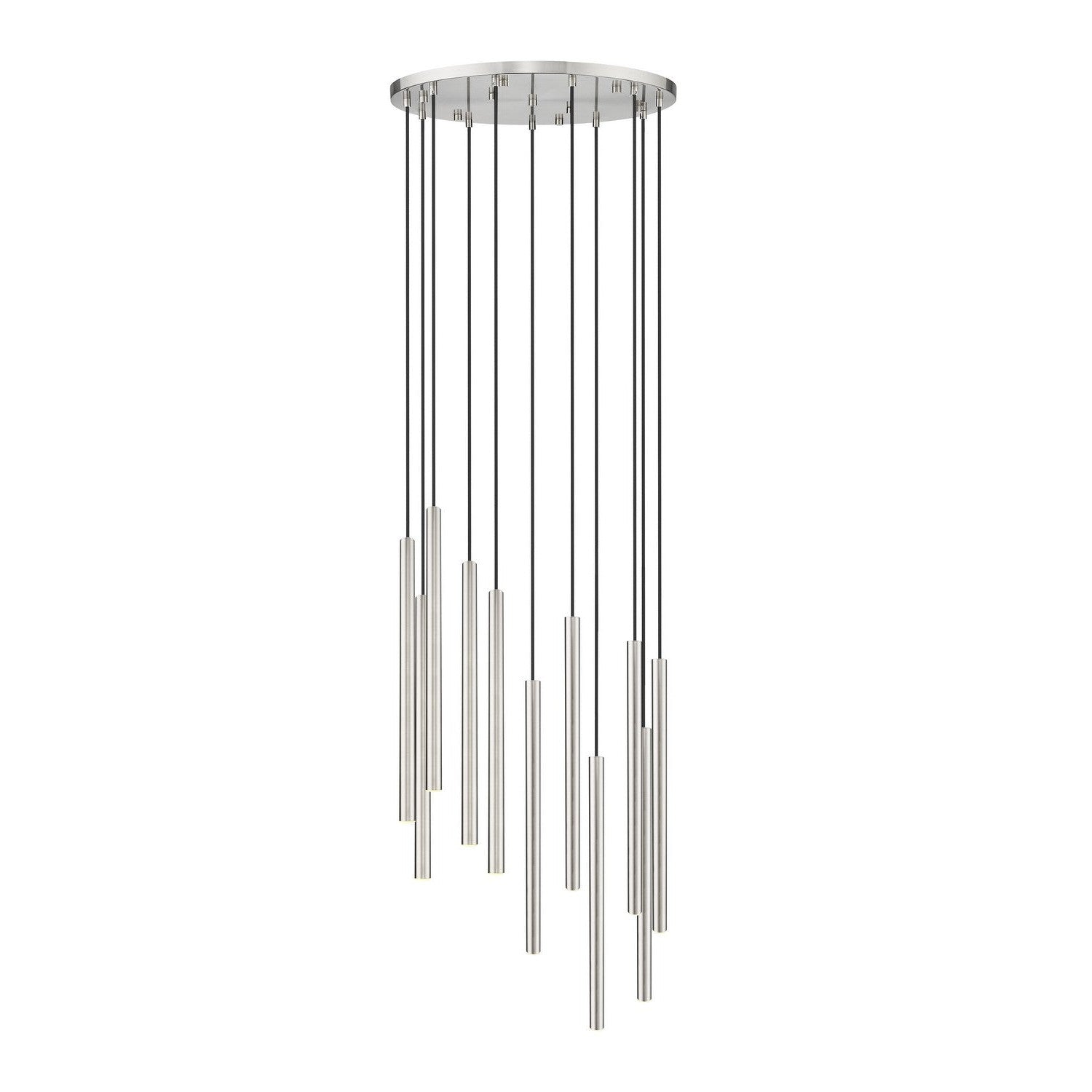 Z-Lite - 919MP24-11R-BN-LED - LED Chandelier - Forest - Brushed Nickel